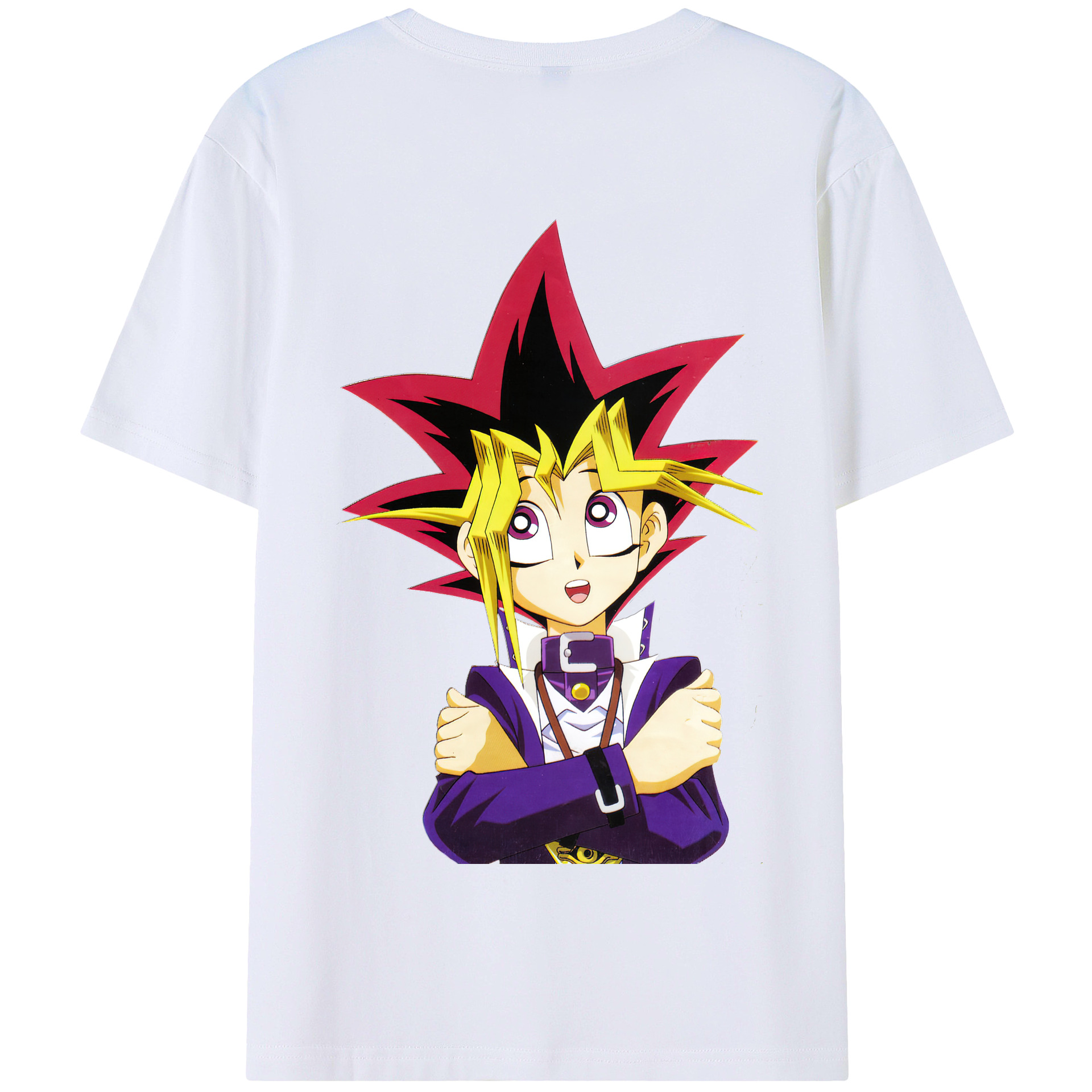 遊☆戯☆王 Yu-Gi-Oh! 綿100％半袖Tシャツ（背面プリント）