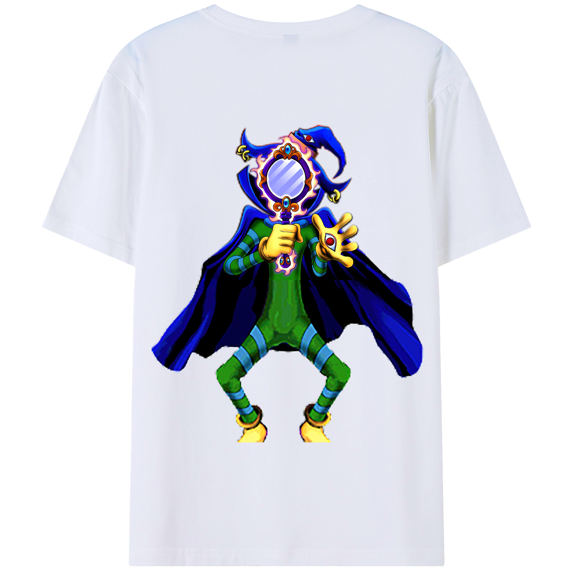 （画像用） 遊☆戯☆王 Yu-Gi-Oh! 綿100％半袖Tシャツ（背面プリント）