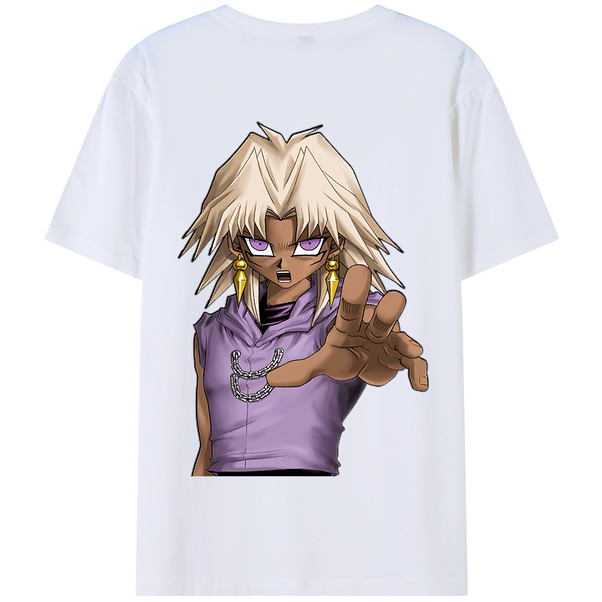 遊☆戯☆王 Yu-Gi-Oh! 綿100%半袖Tシャツ(背面プリント) 遊☆戯☆王 Yu-Gi-Oh! 綿100%半袖Tシャツ(背面プリント)