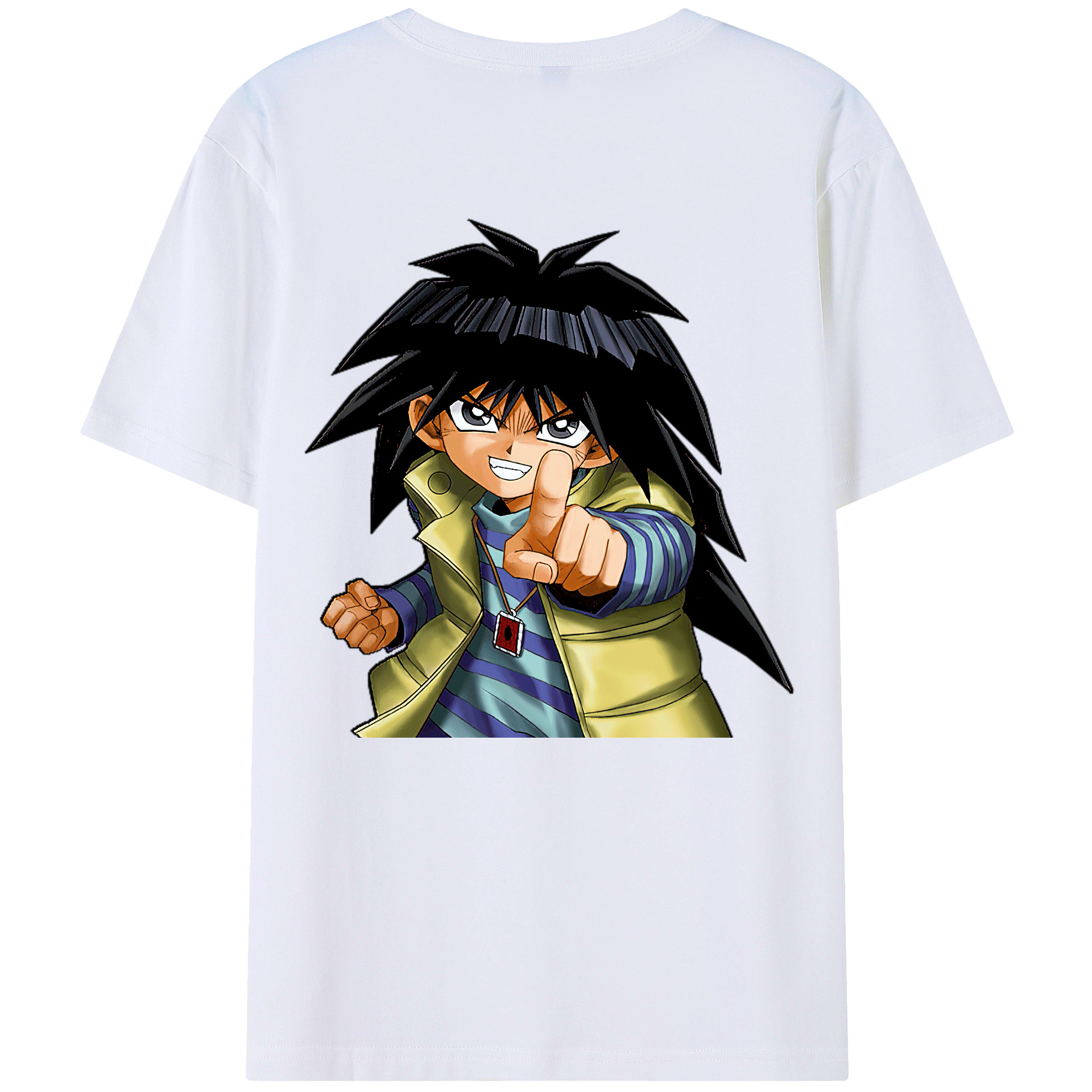 遊☆戯☆王 Yu-Gi-Oh! 綿100％半袖Tシャツ（背面プリント）