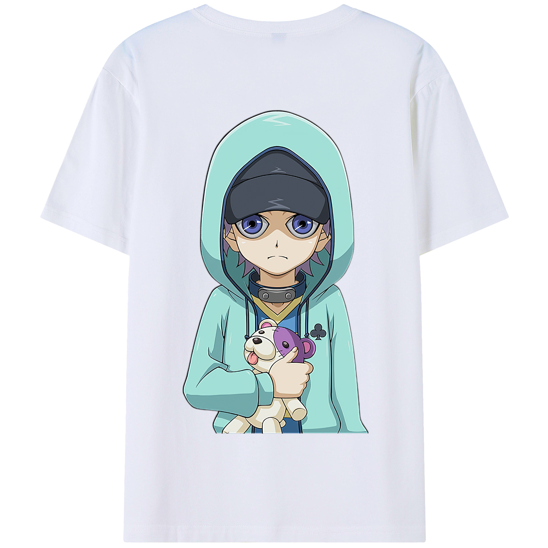 遊☆戯☆王 Yu-Gi-Oh! 綿100%半袖Tシャツ(背面プリント) 遊☆戯☆王 Yu-Gi-Oh! 綿100%半袖Tシャツ(背面プリント)