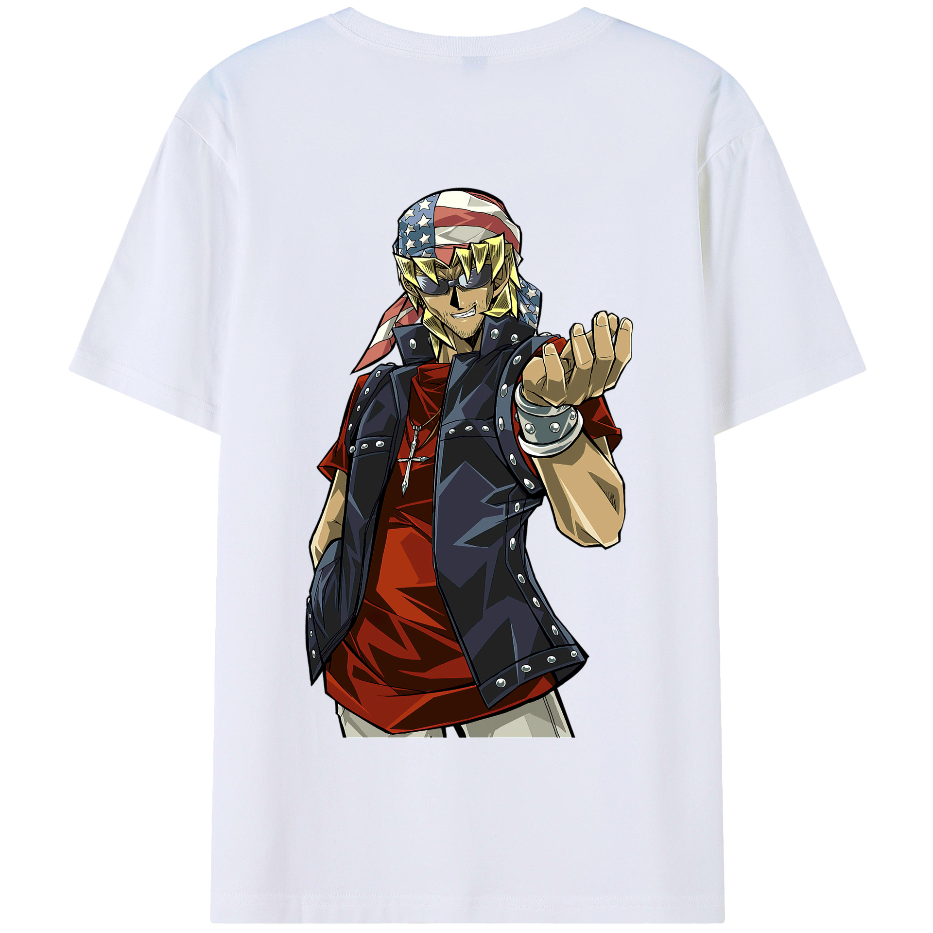 遊☆戯☆王 Yu-Gi-Oh! 綿100％半袖Tシャツ（背面プリント）