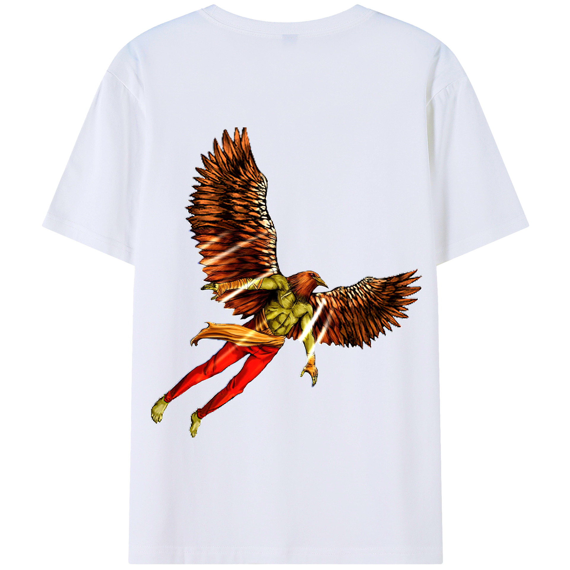 遊☆戯☆王 Yu-Gi-Oh! 綿100%半袖Tシャツ(背面プリント) 遊☆戯☆王 Yu-Gi-Oh! 綿100%半袖Tシャツ(背面プリント)