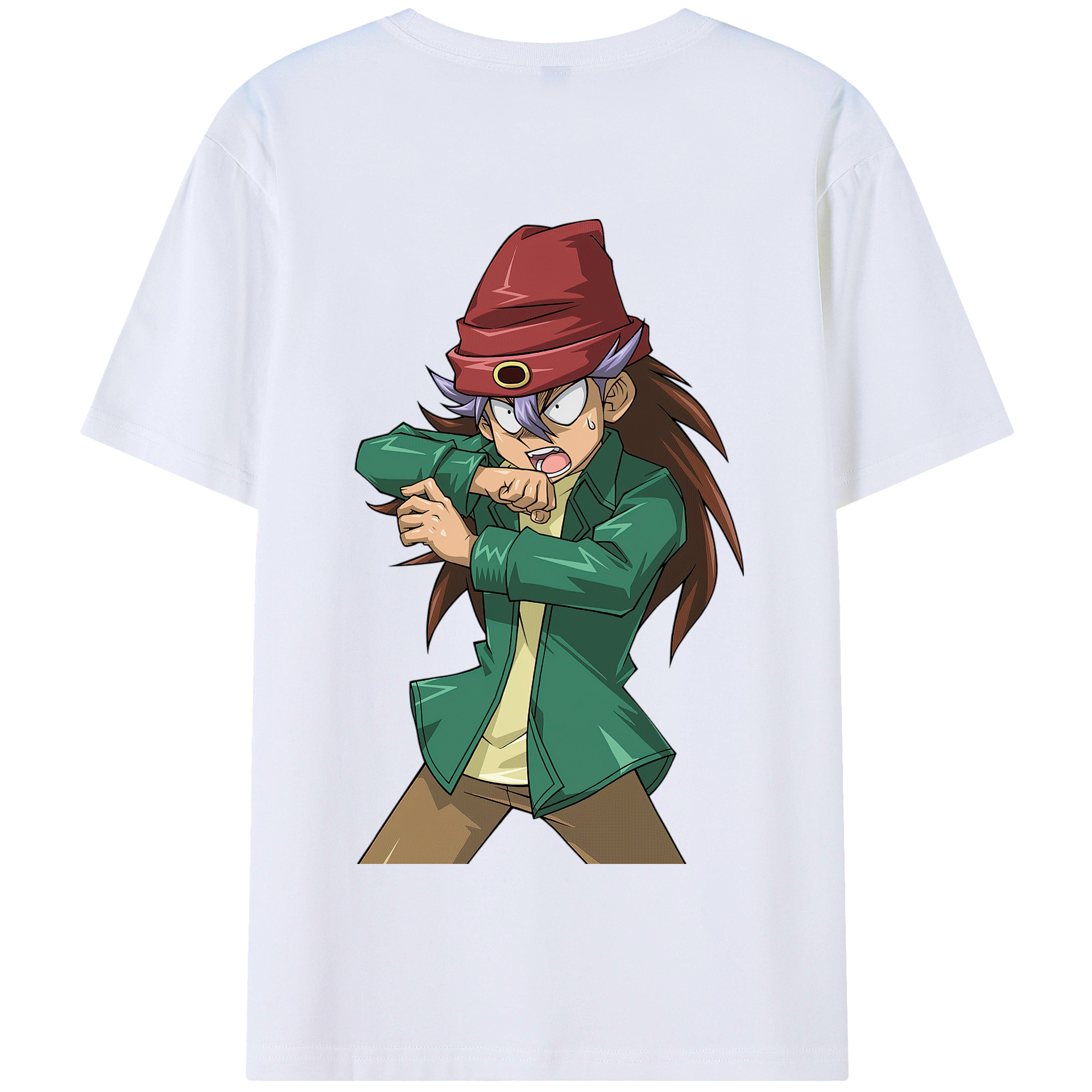 遊☆戯☆王 Yu-Gi-Oh! 綿100％半袖Tシャツ（背面プリント）