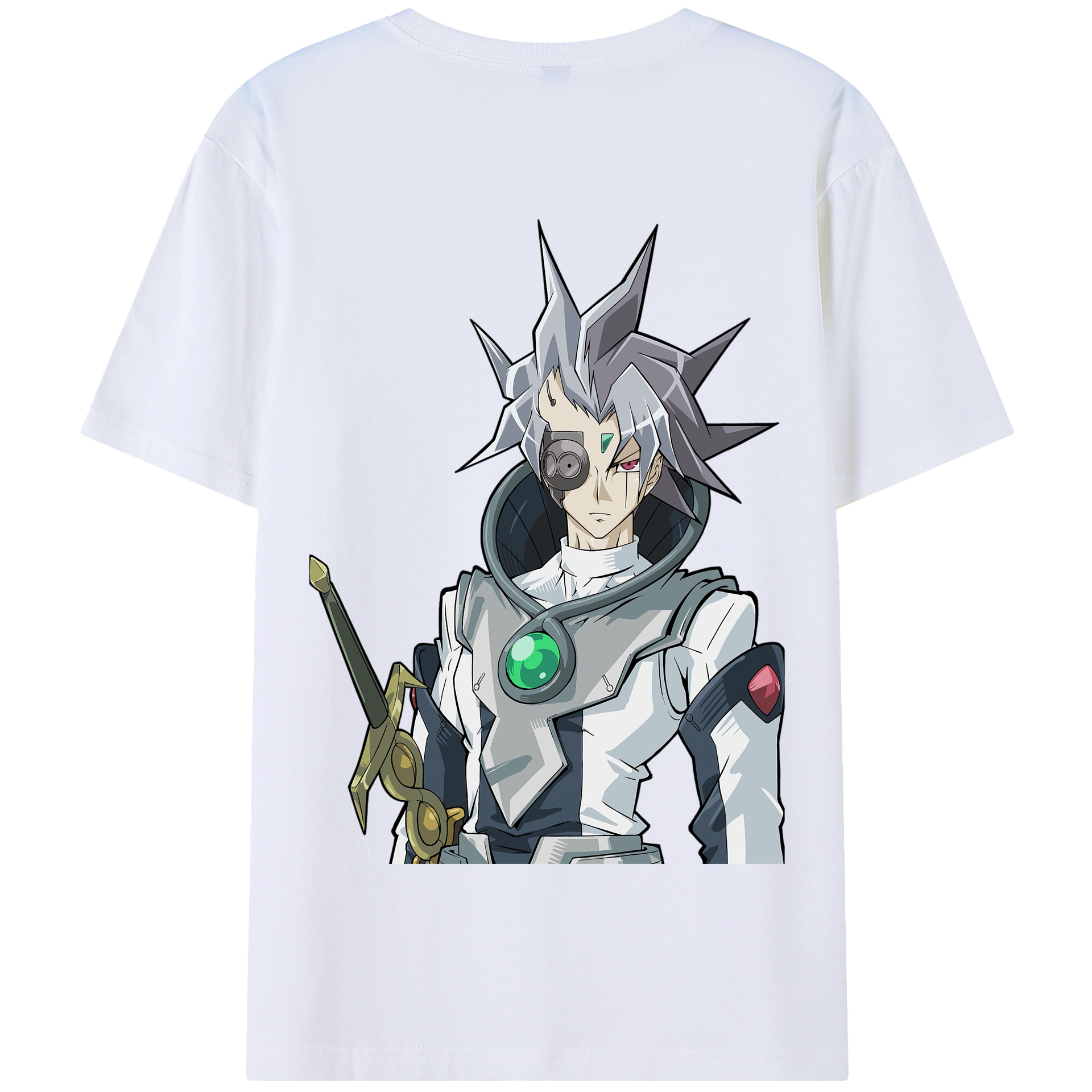 （画像用） 遊☆戯☆王 Yu-Gi-Oh! 綿100％半袖Tシャツ（背面プリント）