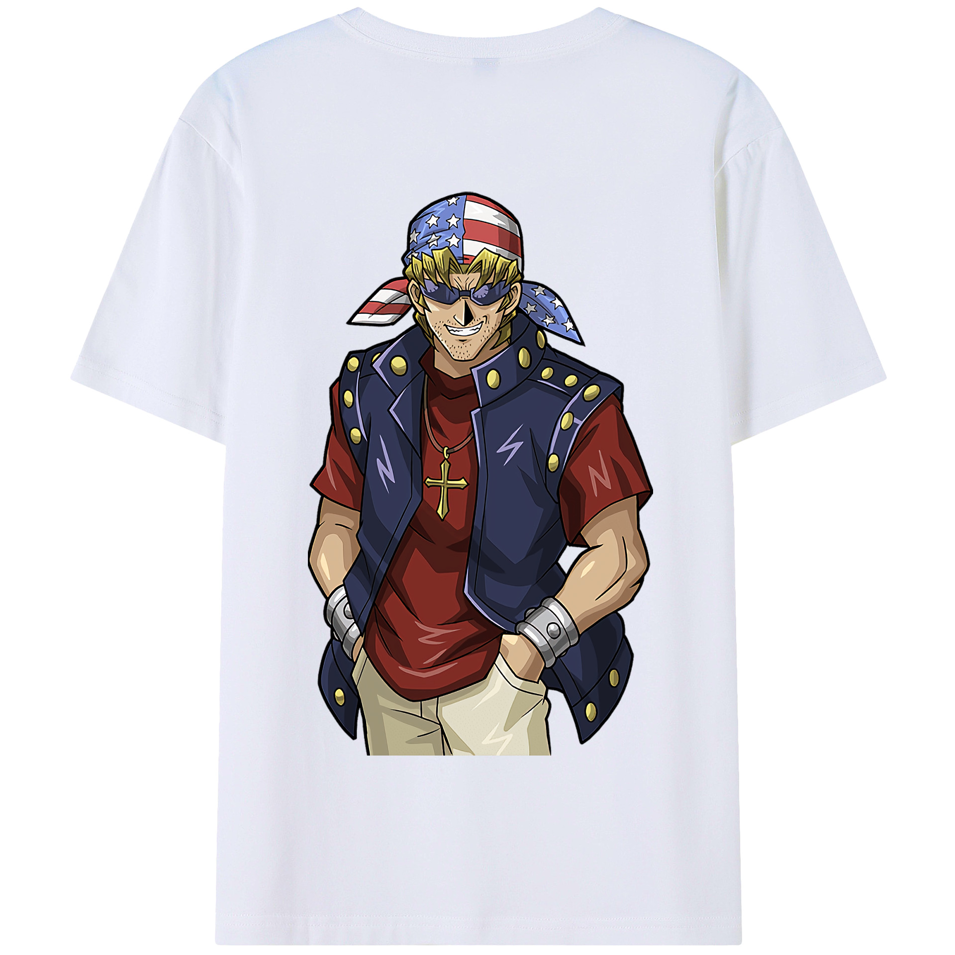 遊☆戯☆王 Yu-Gi-Oh! 綿100％半袖Tシャツ（背面プリント）