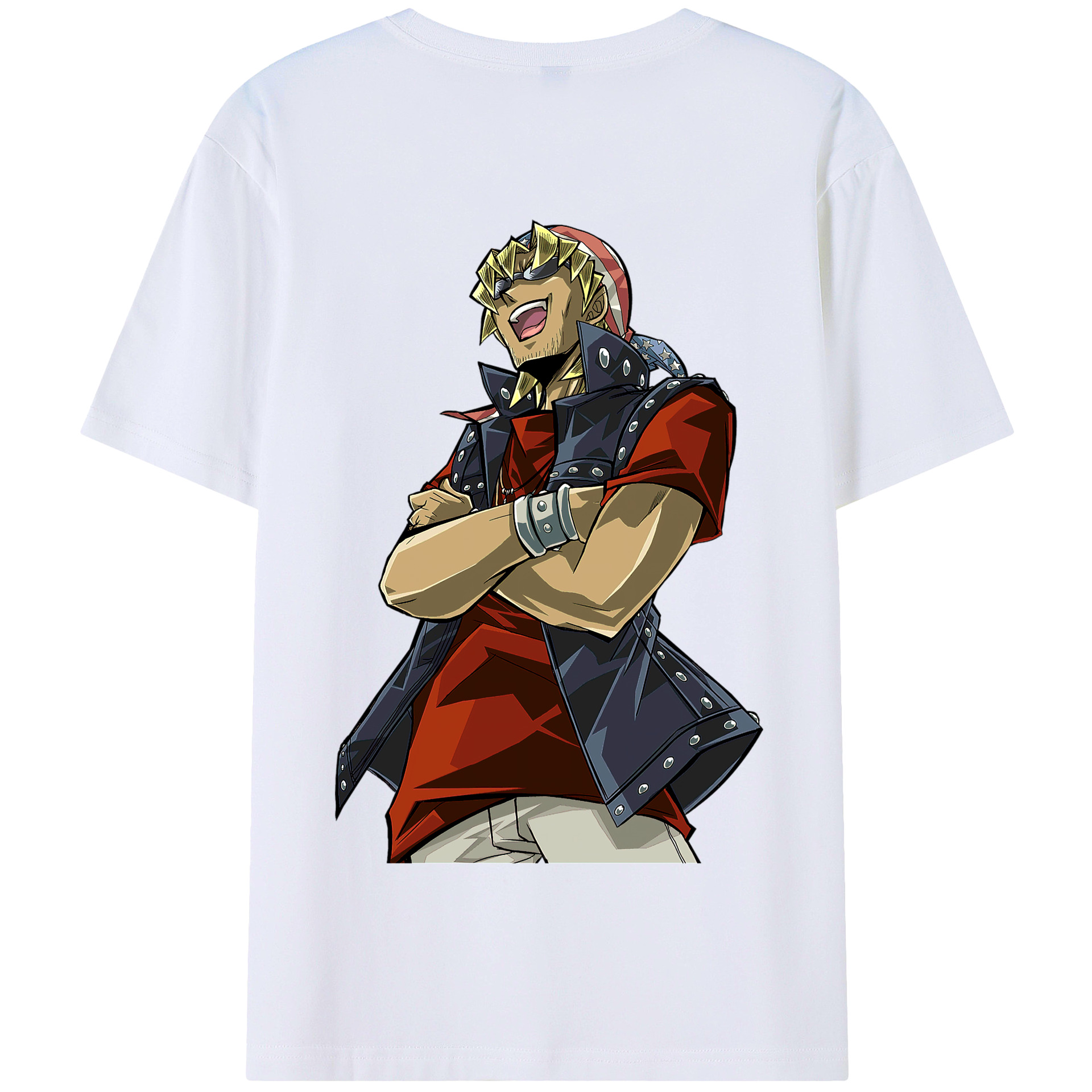 遊☆戯☆王 Yu-Gi-Oh! 綿100％半袖Tシャツ（背面プリント）