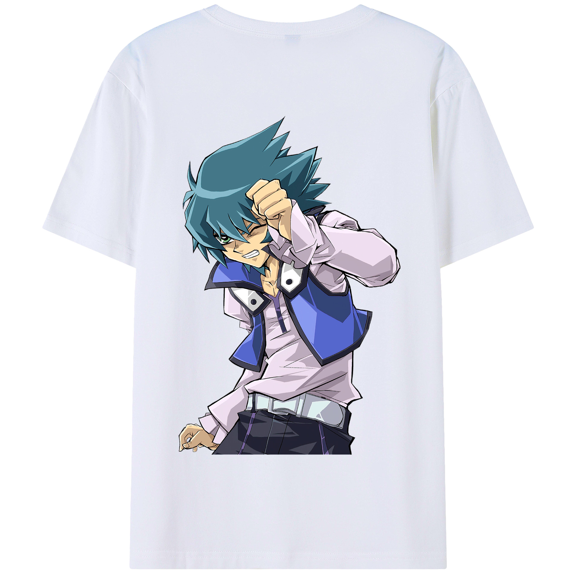 （画像用） 遊☆戯☆王 Yu-Gi-Oh! 綿100％半袖Tシャツ（背面プリント）