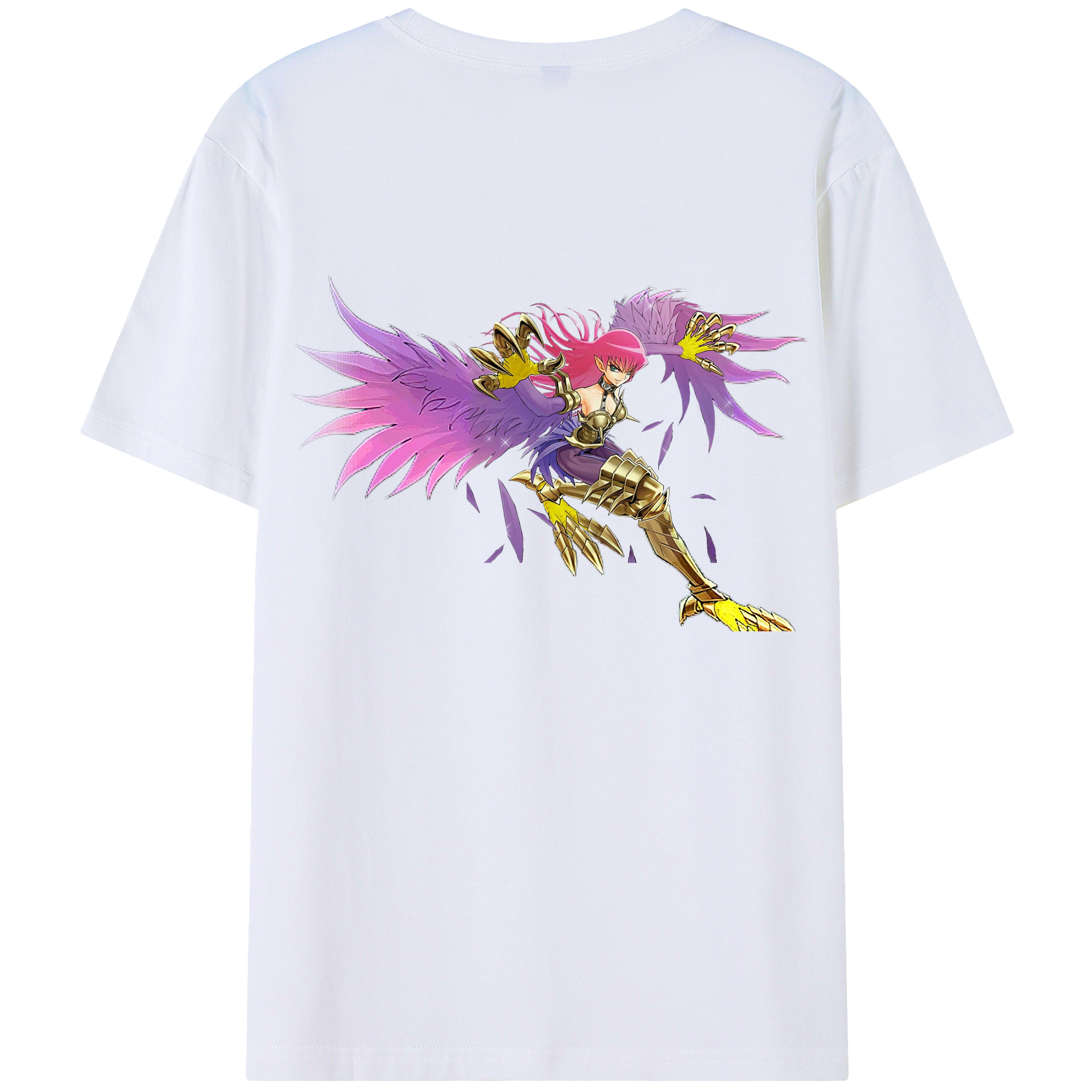 遊☆戯☆王 Yu-Gi-Oh! 綿100%半袖Tシャツ(背面プリント) 遊☆戯☆王 Yu-Gi-Oh! 綿100%半袖Tシャツ(背面プリント)