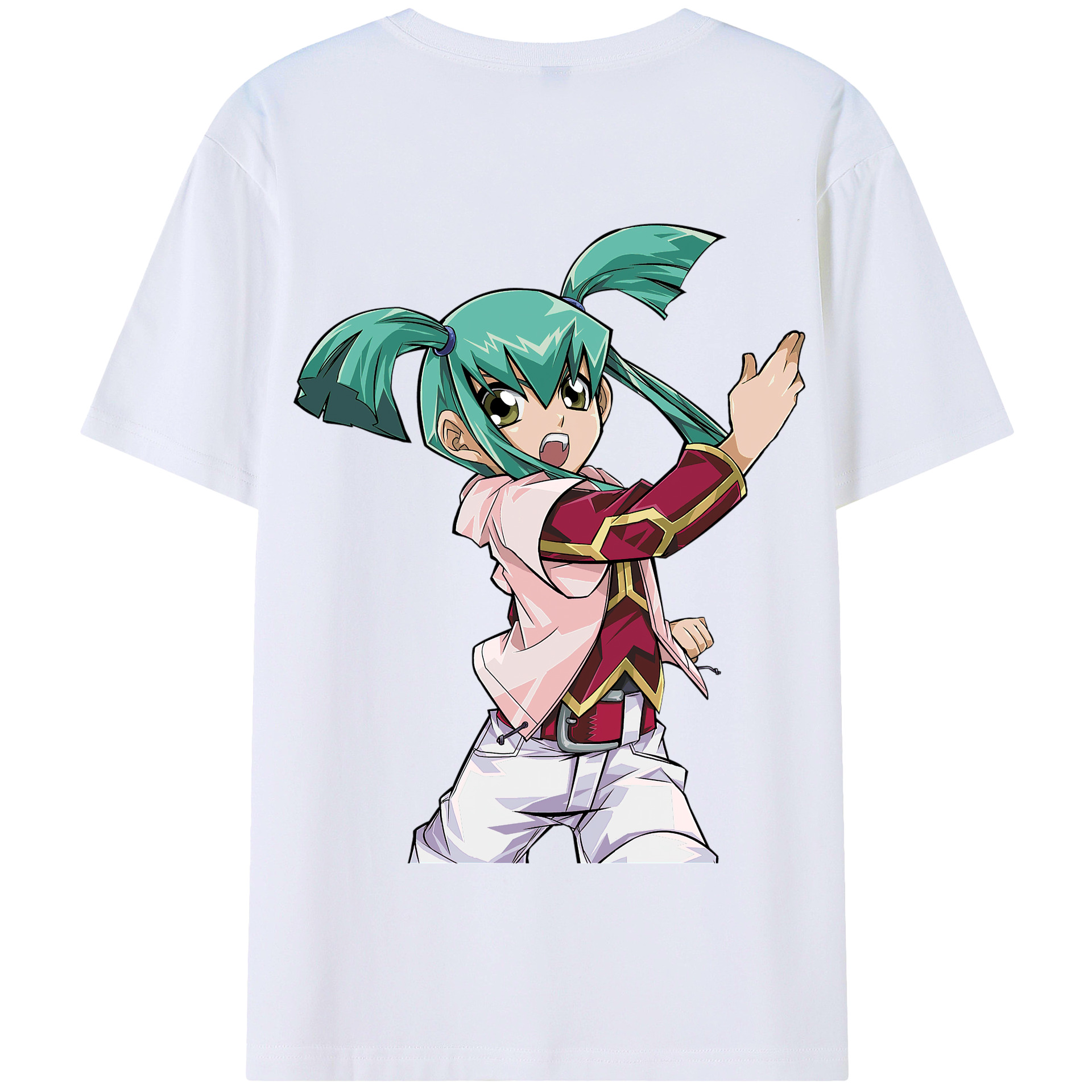 遊☆戯☆王 Yu-Gi-Oh! 綿100%半袖Tシャツ(背面プリント) 遊☆戯☆王 Yu-Gi-Oh! 綿100%半袖Tシャツ(背面プリント)