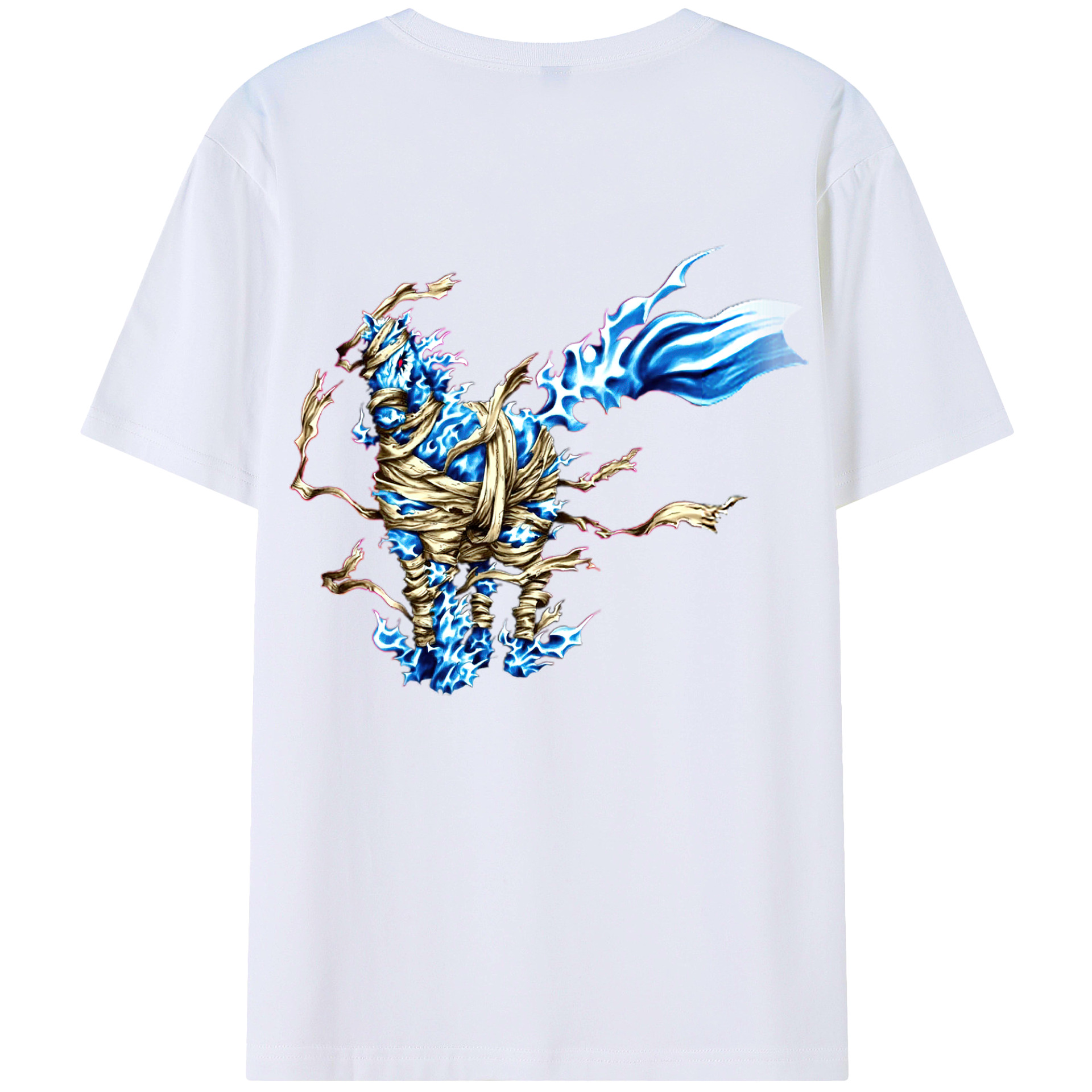 遊☆戯☆王 Yu-Gi-Oh! 綿100%半袖Tシャツ(背面プリント) 遊☆戯☆王 Yu-Gi-Oh! 綿100%半袖Tシャツ(背面プリント)