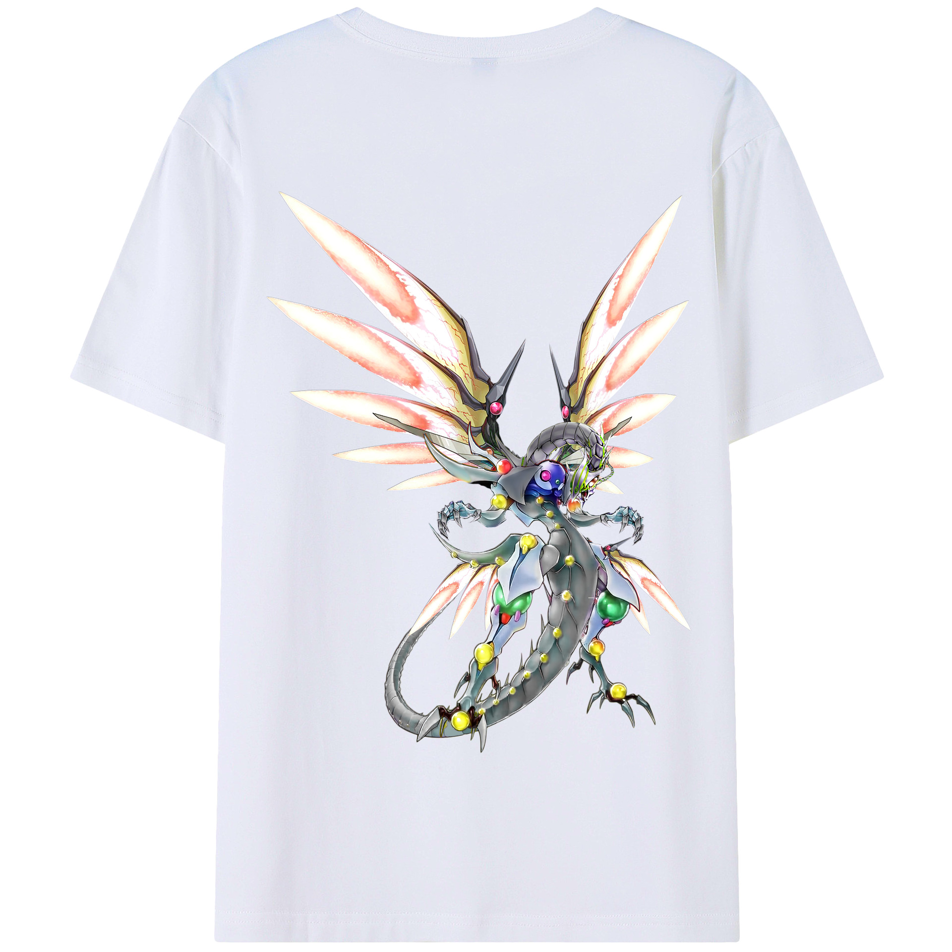 遊☆戯☆王 Yu-Gi-Oh! 綿100％半袖Tシャツ（背面プリント）