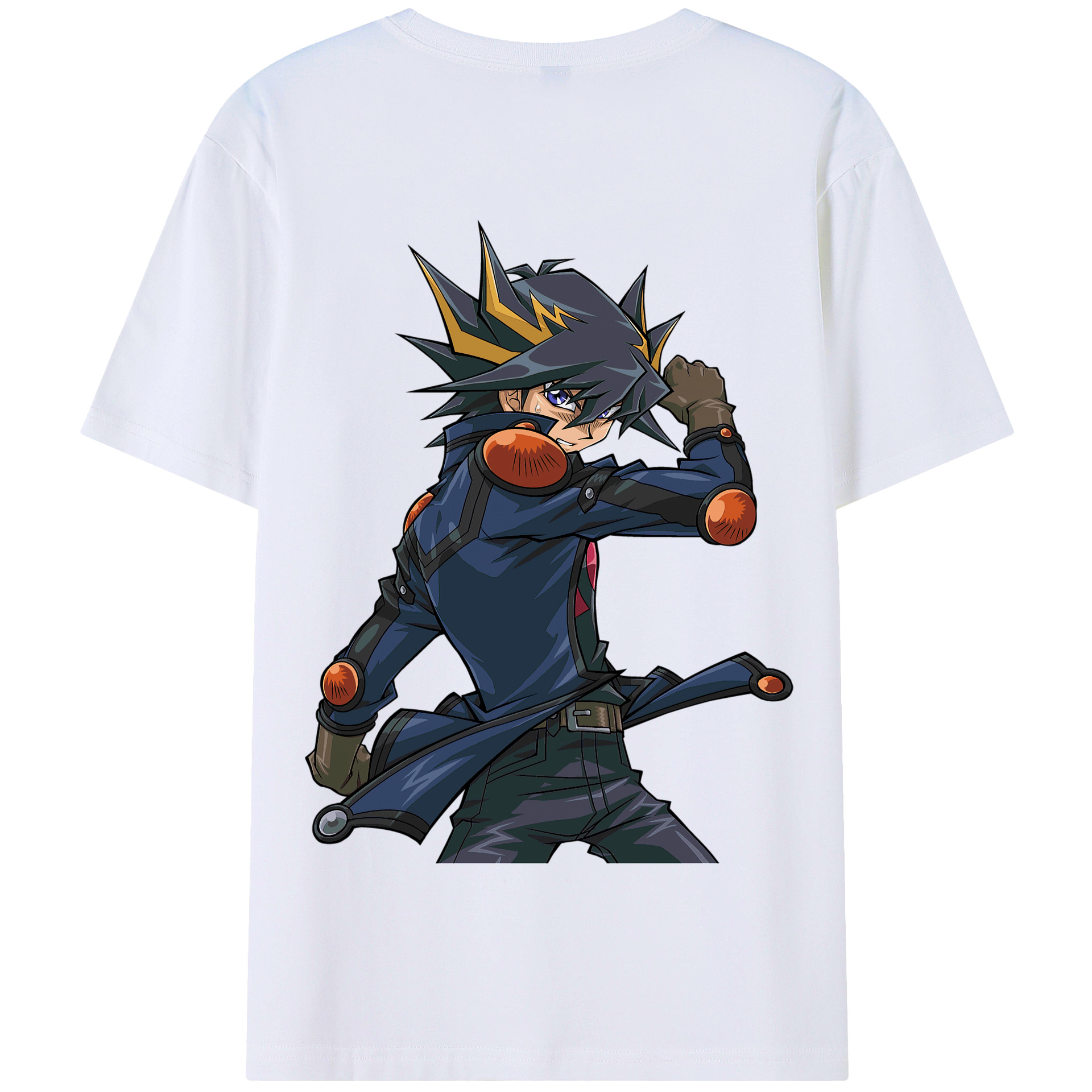 遊☆戯☆王 Yu-Gi-Oh! 綿100％半袖Tシャツ（背面プリント）