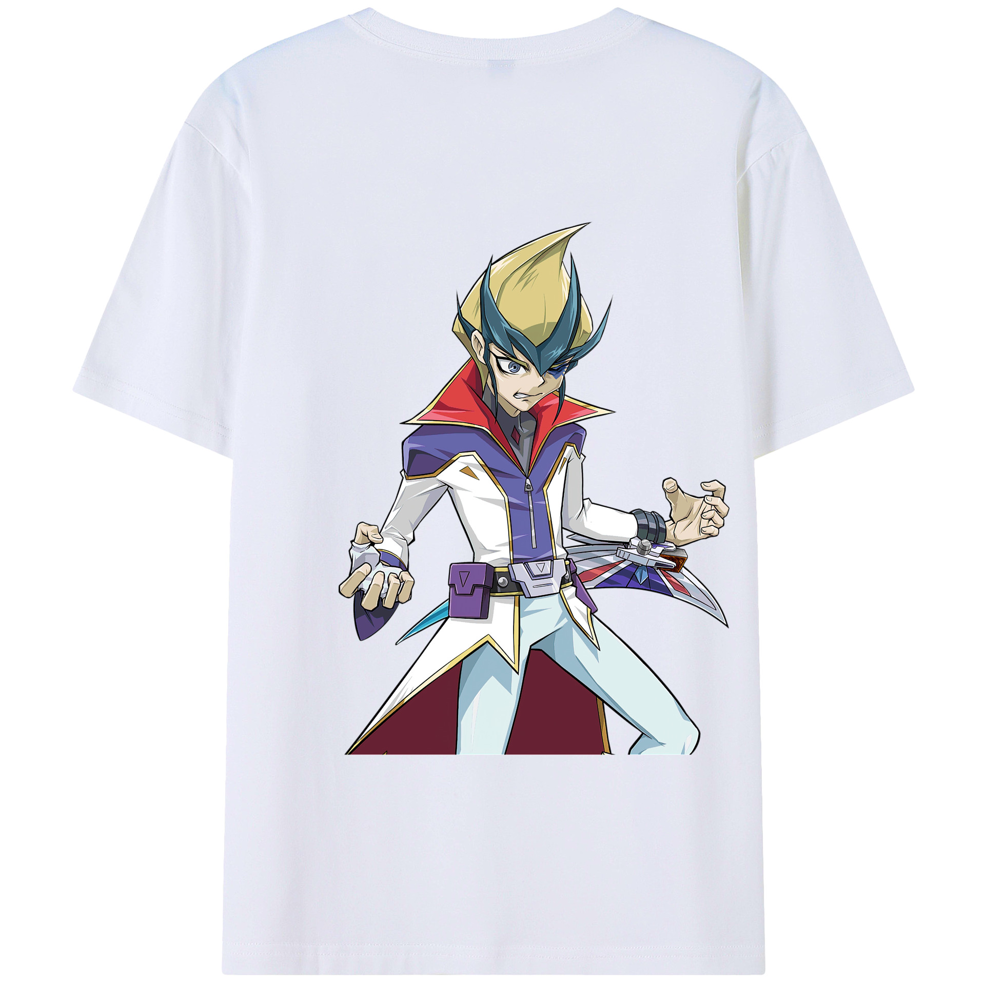 遊☆戯☆王 Yu-Gi-Oh! 綿100%半袖Tシャツ(背面プリント) 遊☆戯☆王 Yu-Gi-Oh! 綿100%半袖Tシャツ(背面プリント)