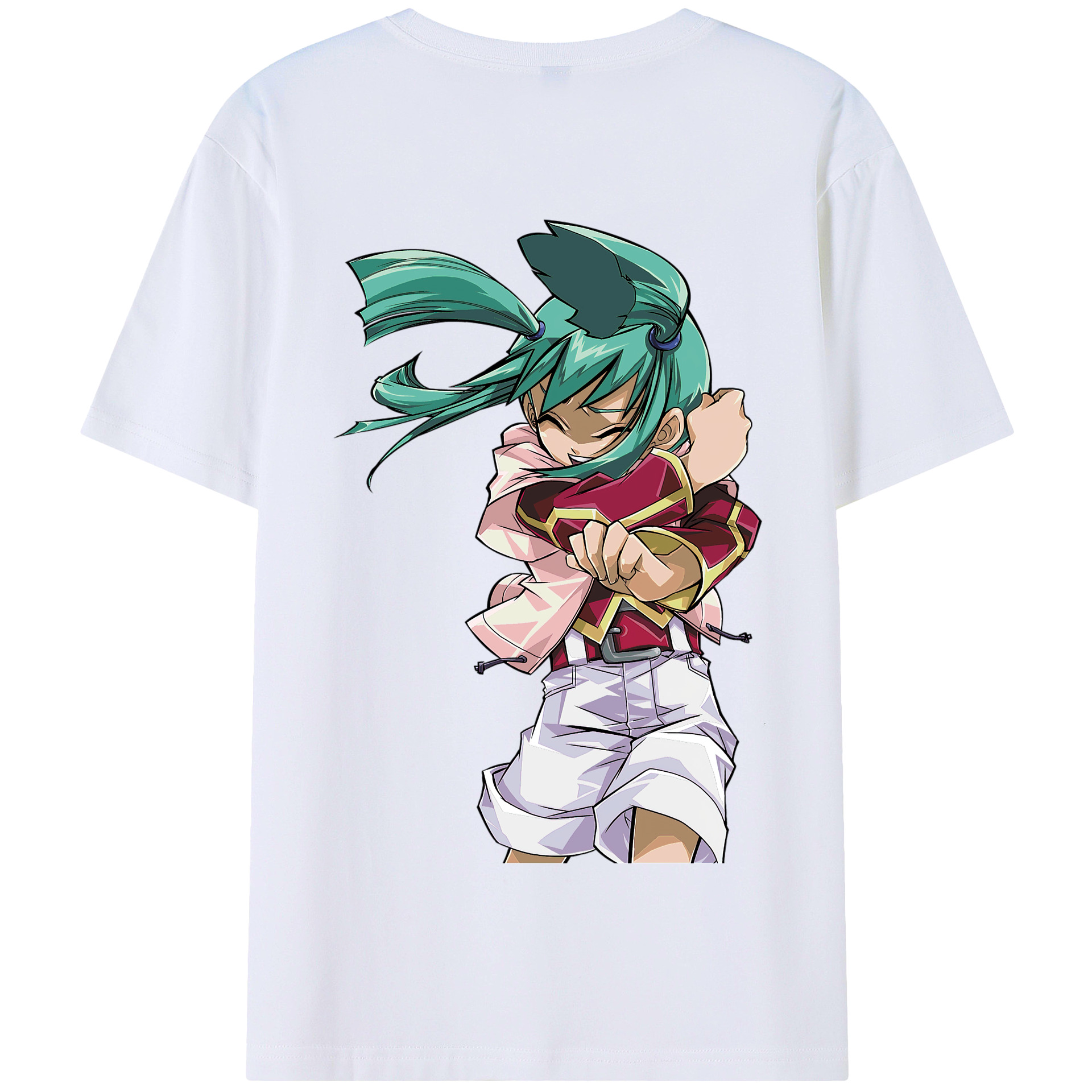 遊☆戯☆王 Yu-Gi-Oh! 綿100％半袖Tシャツ（背面プリント）