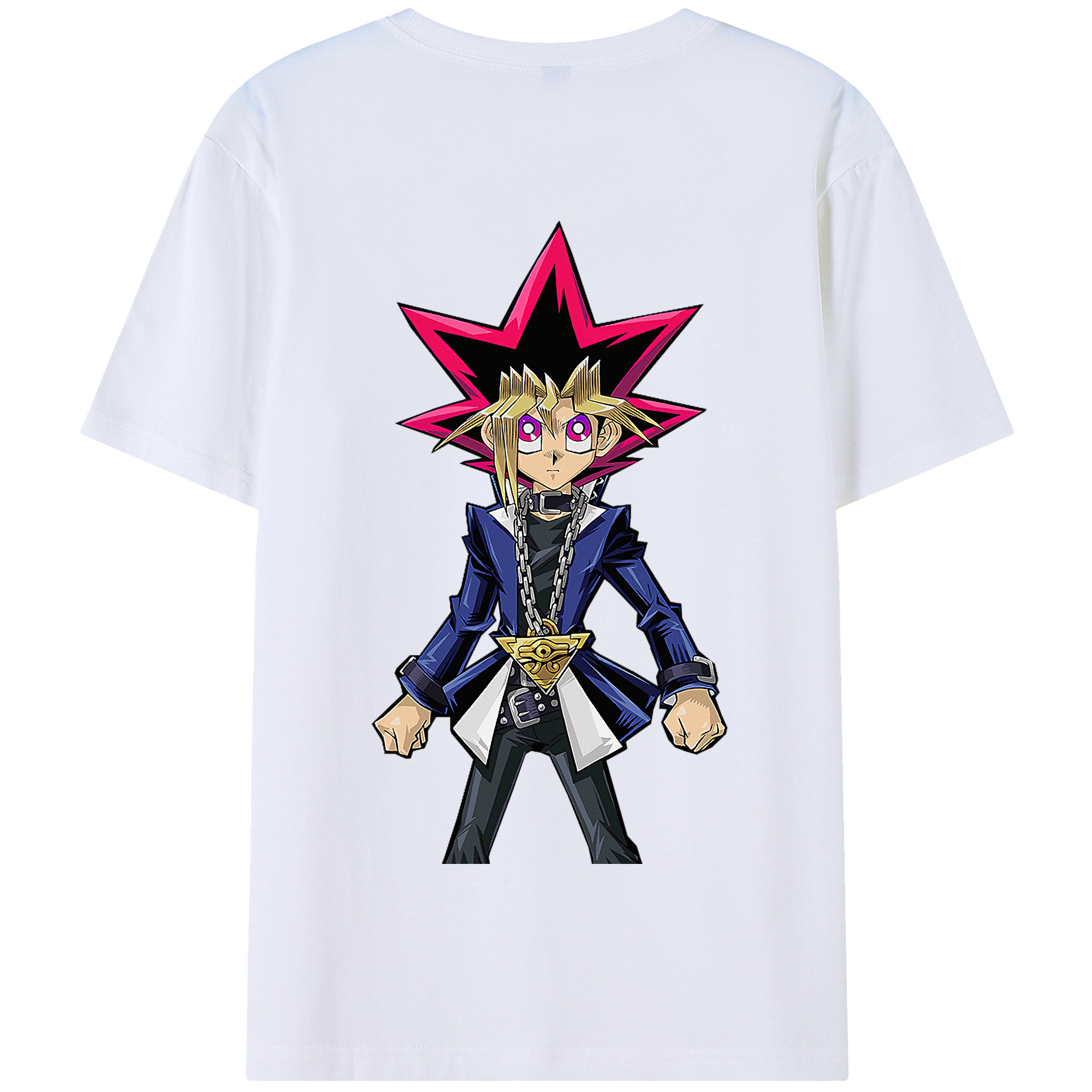 遊☆戯☆王 Yu-Gi-Oh! 綿100％半袖Tシャツ（背面プリント）