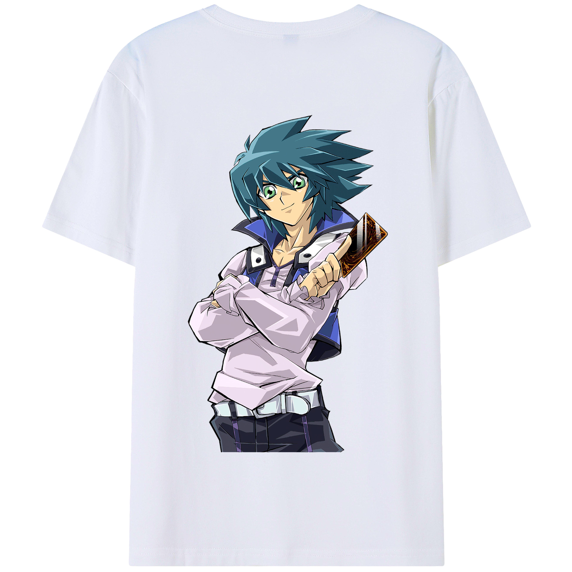 遊☆戯☆王 Yu-Gi-Oh! 綿100％半袖Tシャツ（背面プリント）