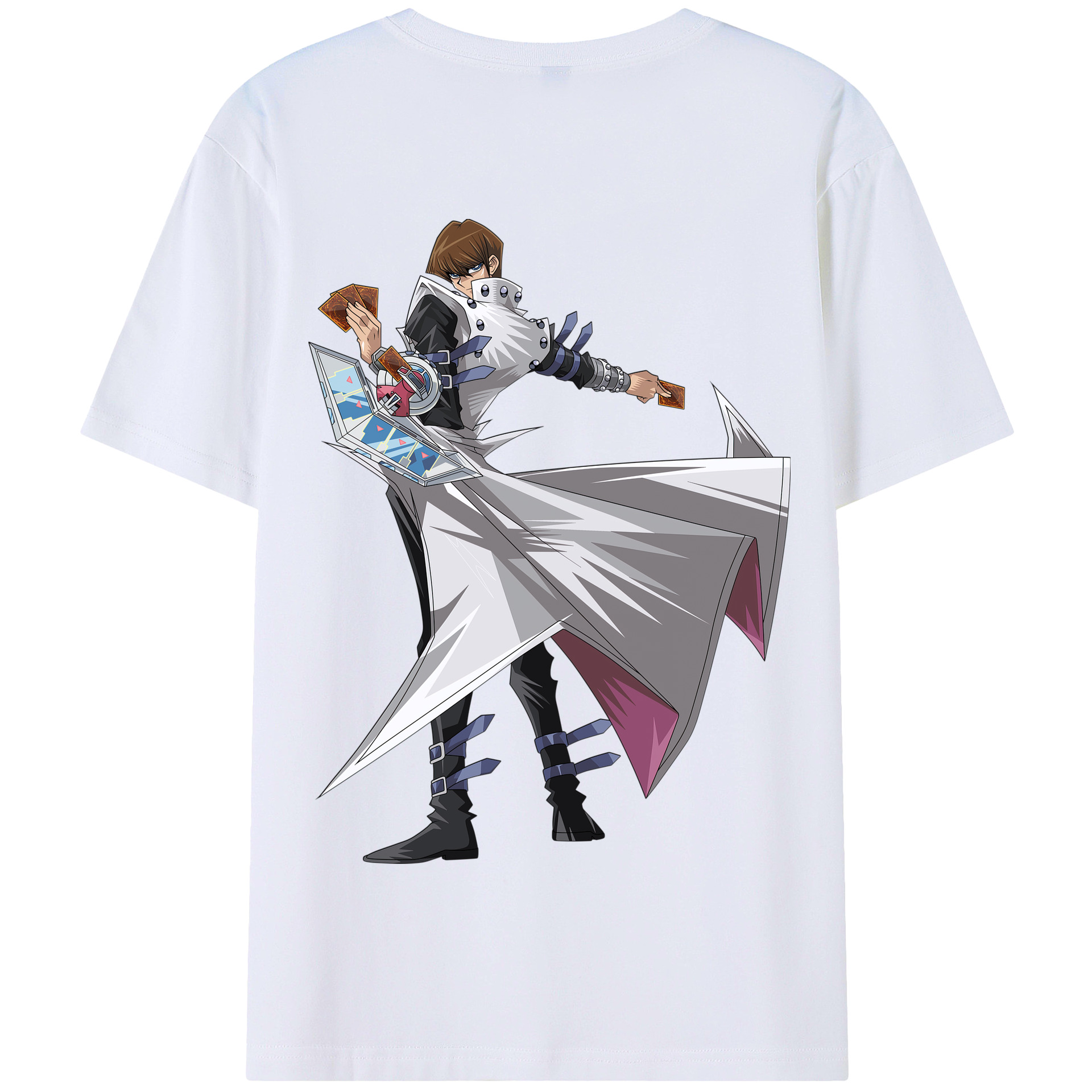 遊☆戯☆王 Yu-Gi-Oh! 綿100％半袖Tシャツ（背面プリント）