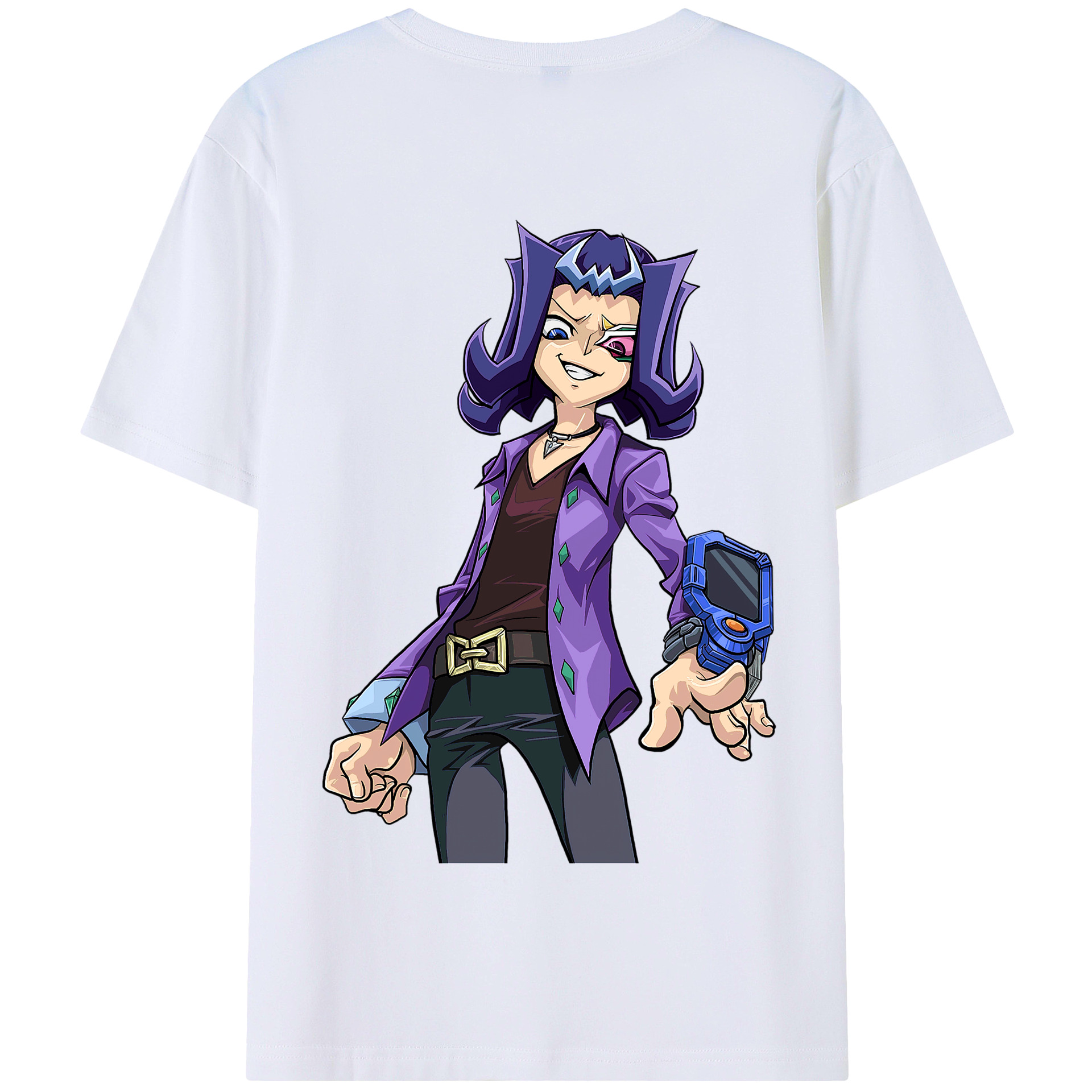 遊☆戯☆王 Yu-Gi-Oh! 綿100％半袖Tシャツ（背面プリント）