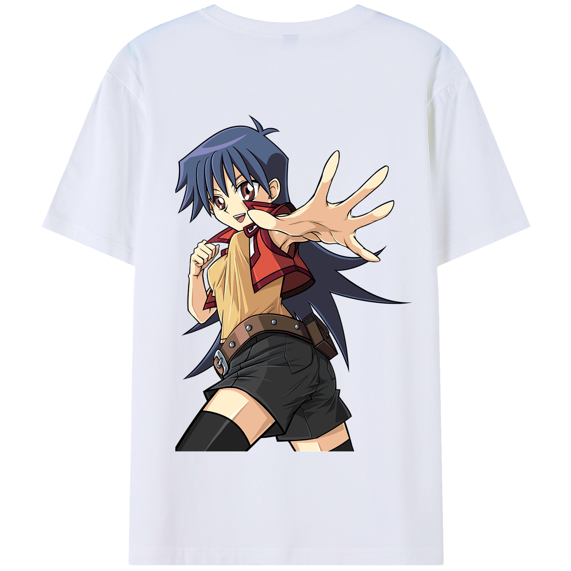 遊☆戯☆王 Yu-Gi-Oh! 綿100％半袖Tシャツ（背面プリント）