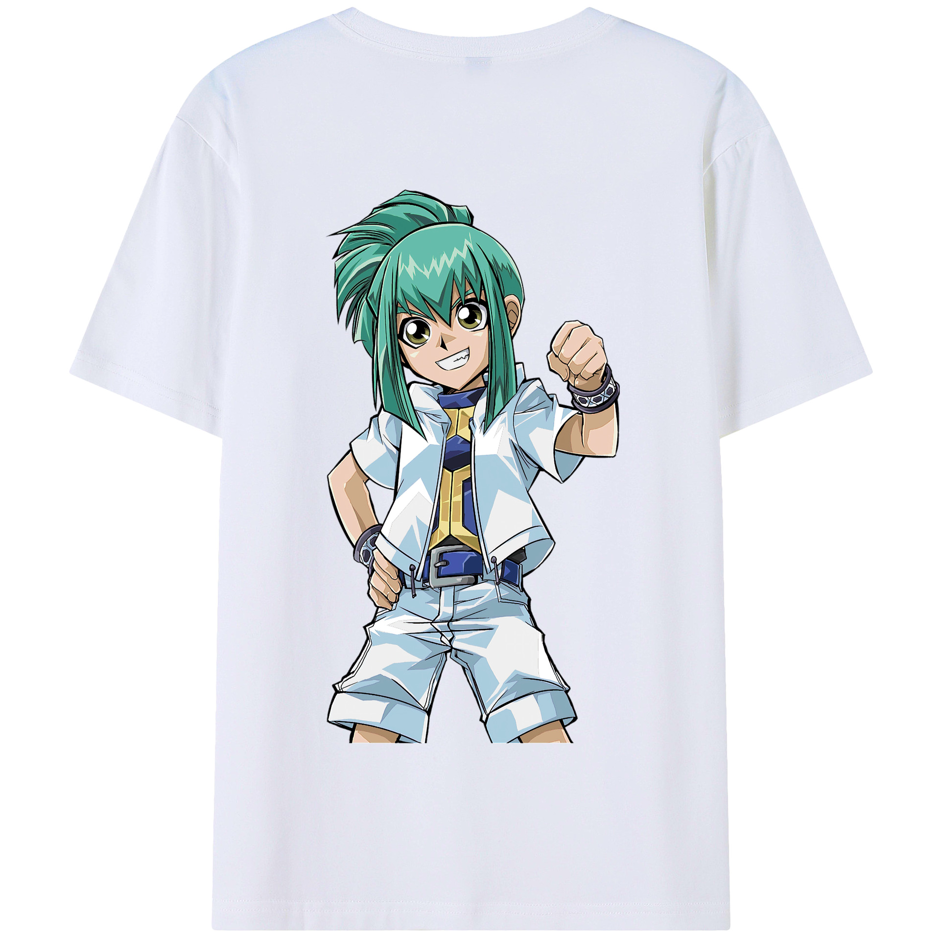 遊☆戯☆王 Yu-Gi-Oh! 綿100%半袖Tシャツ(背面プリント) 遊☆戯☆王 Yu-Gi-Oh! 綿100%半袖Tシャツ(背面プリント)
