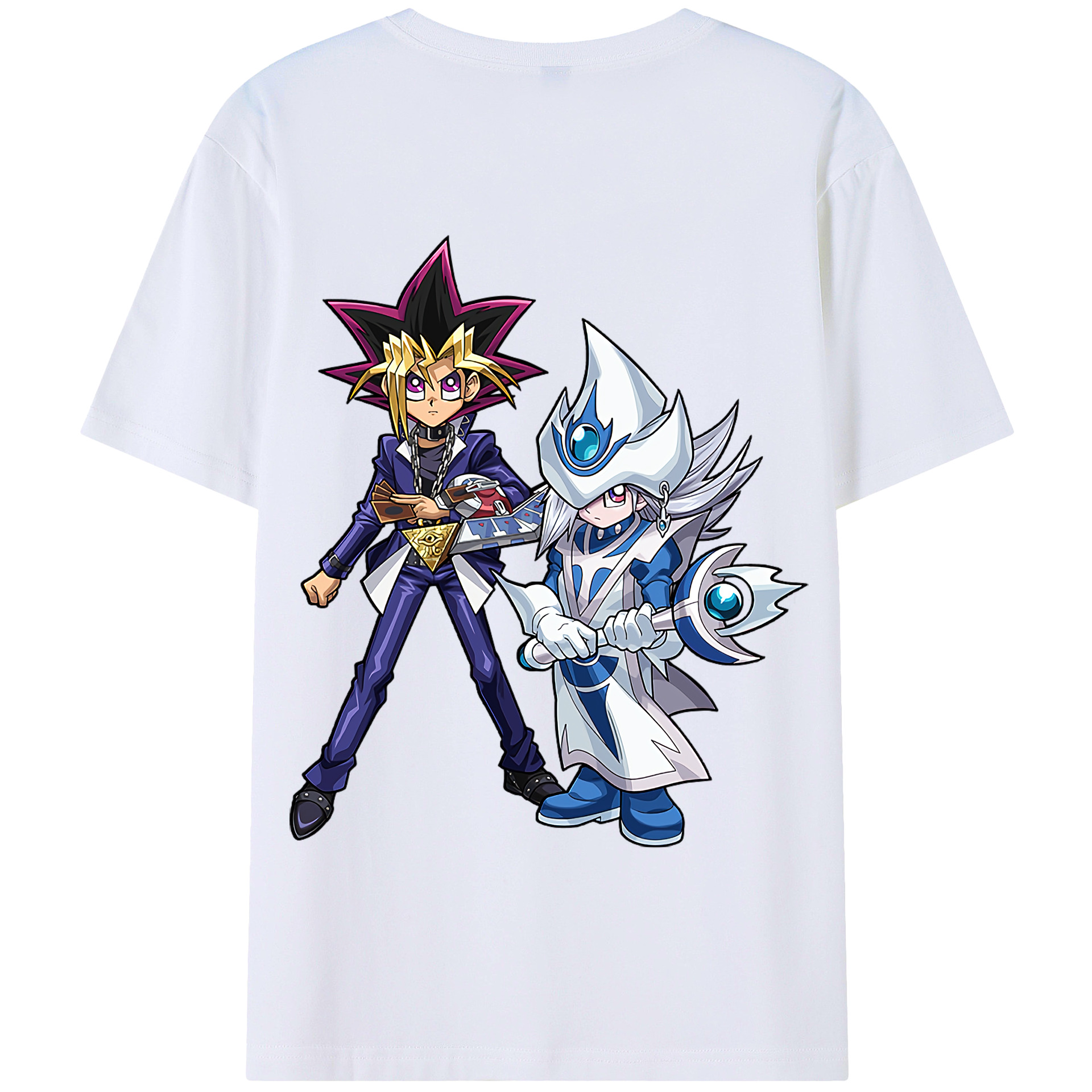 遊☆戯☆王 Yu-Gi-Oh! 綿100％半袖Tシャツ（背面プリント）