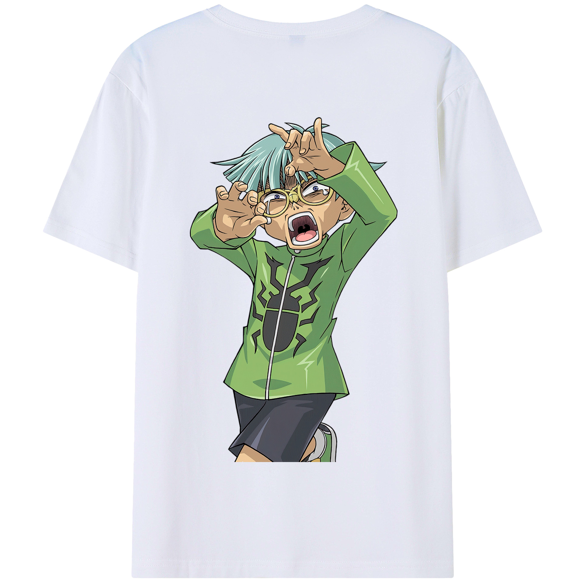 遊☆戯☆王 Yu-Gi-Oh! 綿100％半袖Tシャツ（背面プリント）
