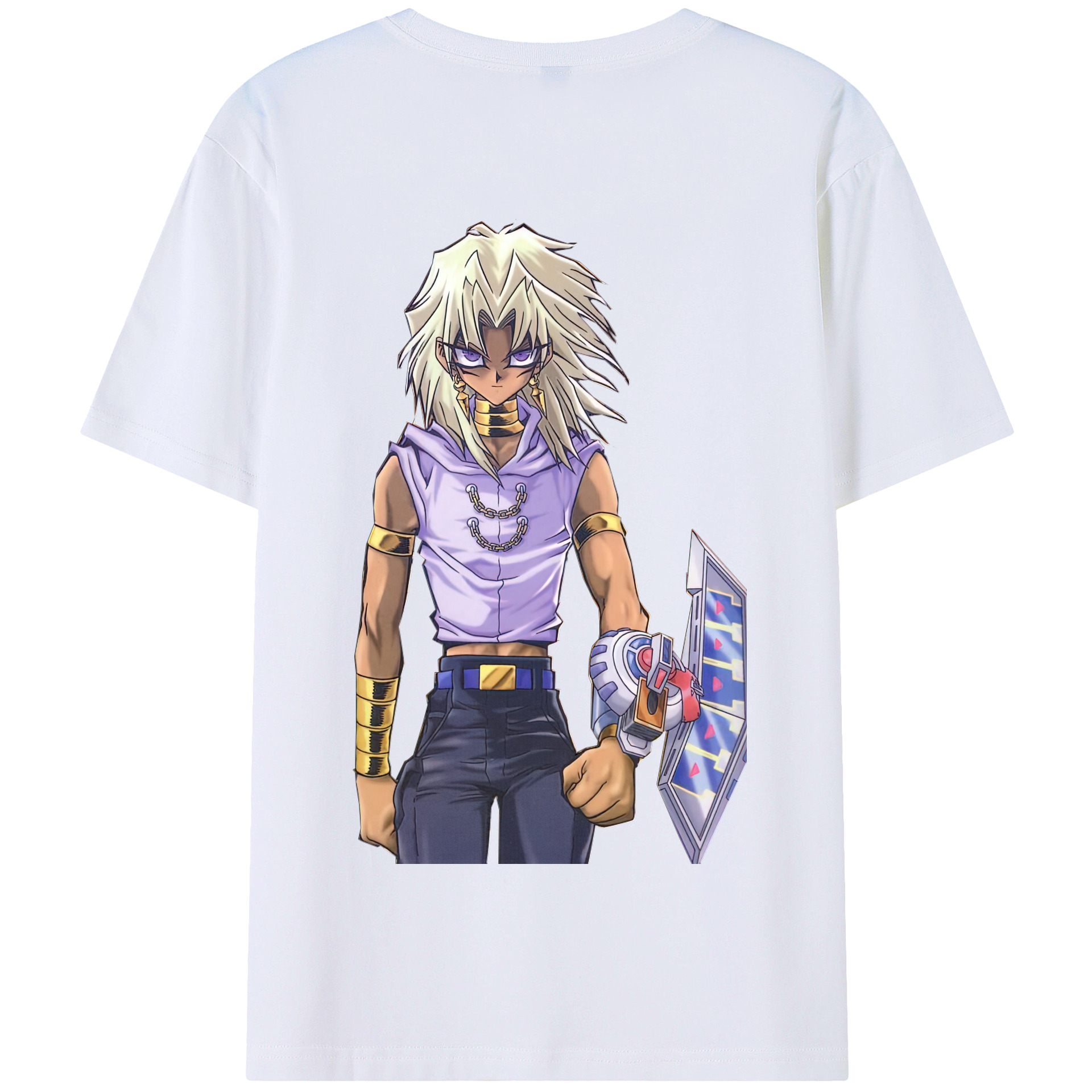 遊☆戯☆王 Yu-Gi-Oh! 綿100％半袖Tシャツ（背面プリント）