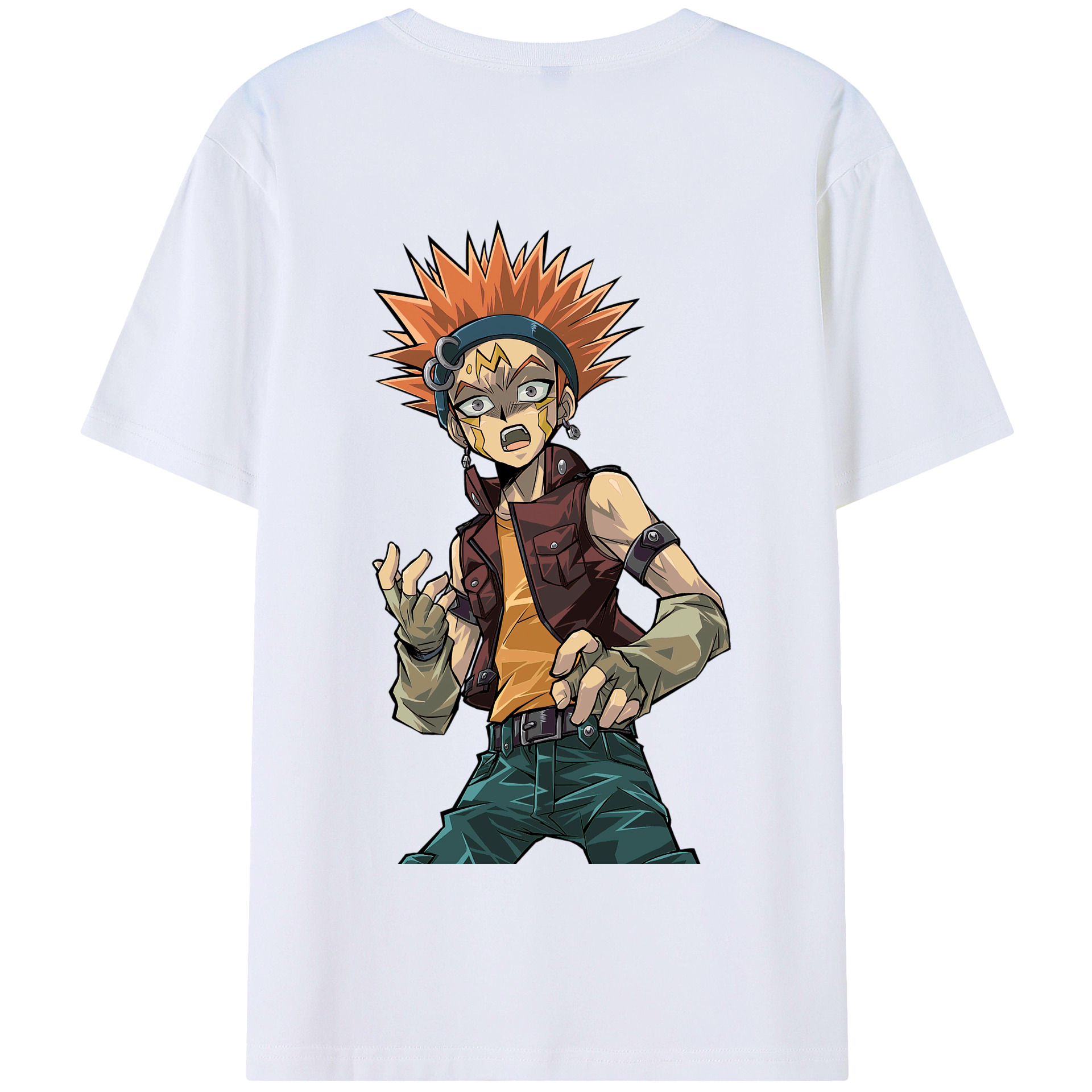 遊☆戯☆王 Yu-Gi-Oh! 綿100％半袖Tシャツ（背面プリント）