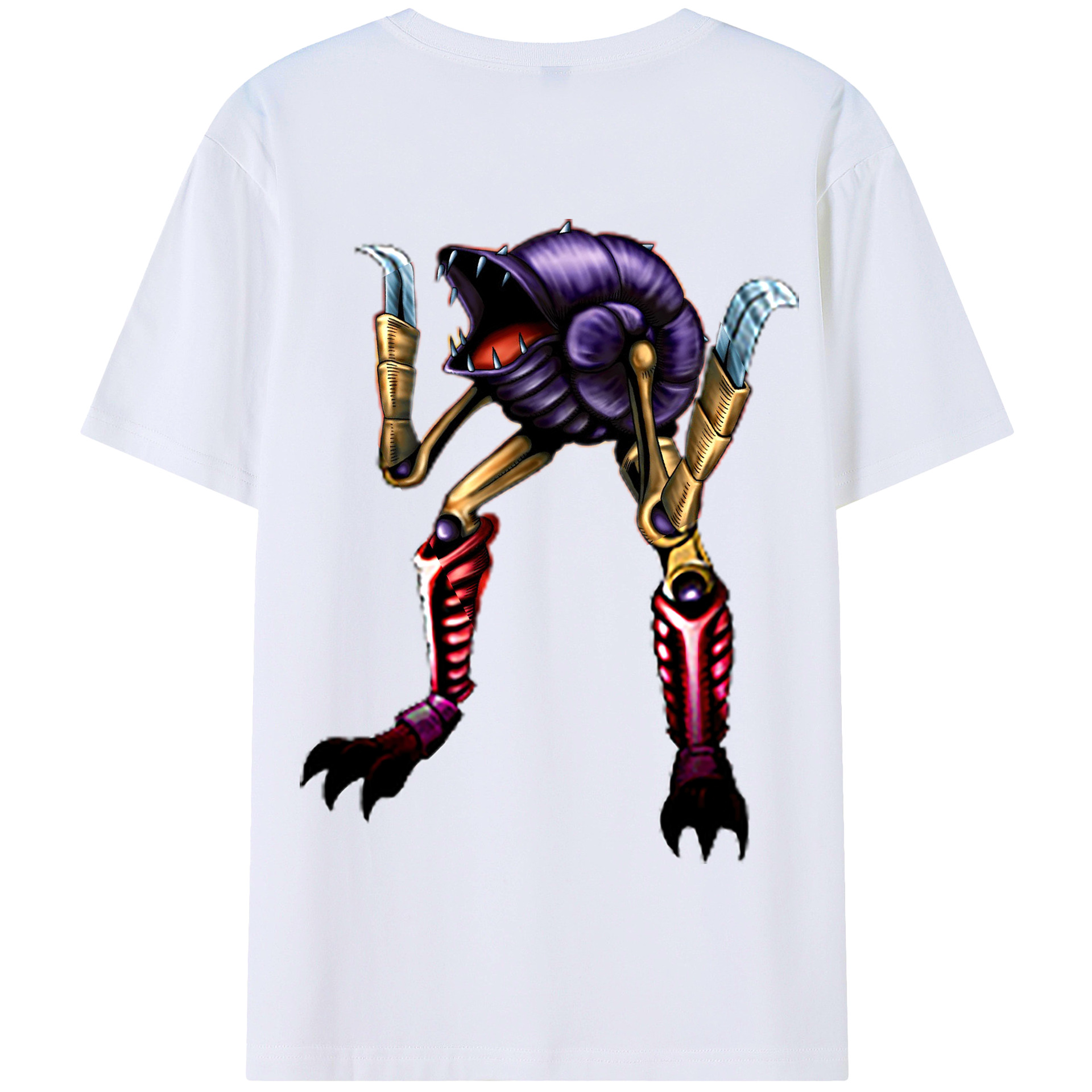 （画像用） 遊☆戯☆王 Yu-Gi-Oh! 綿100％半袖Tシャツ（背面プリント）