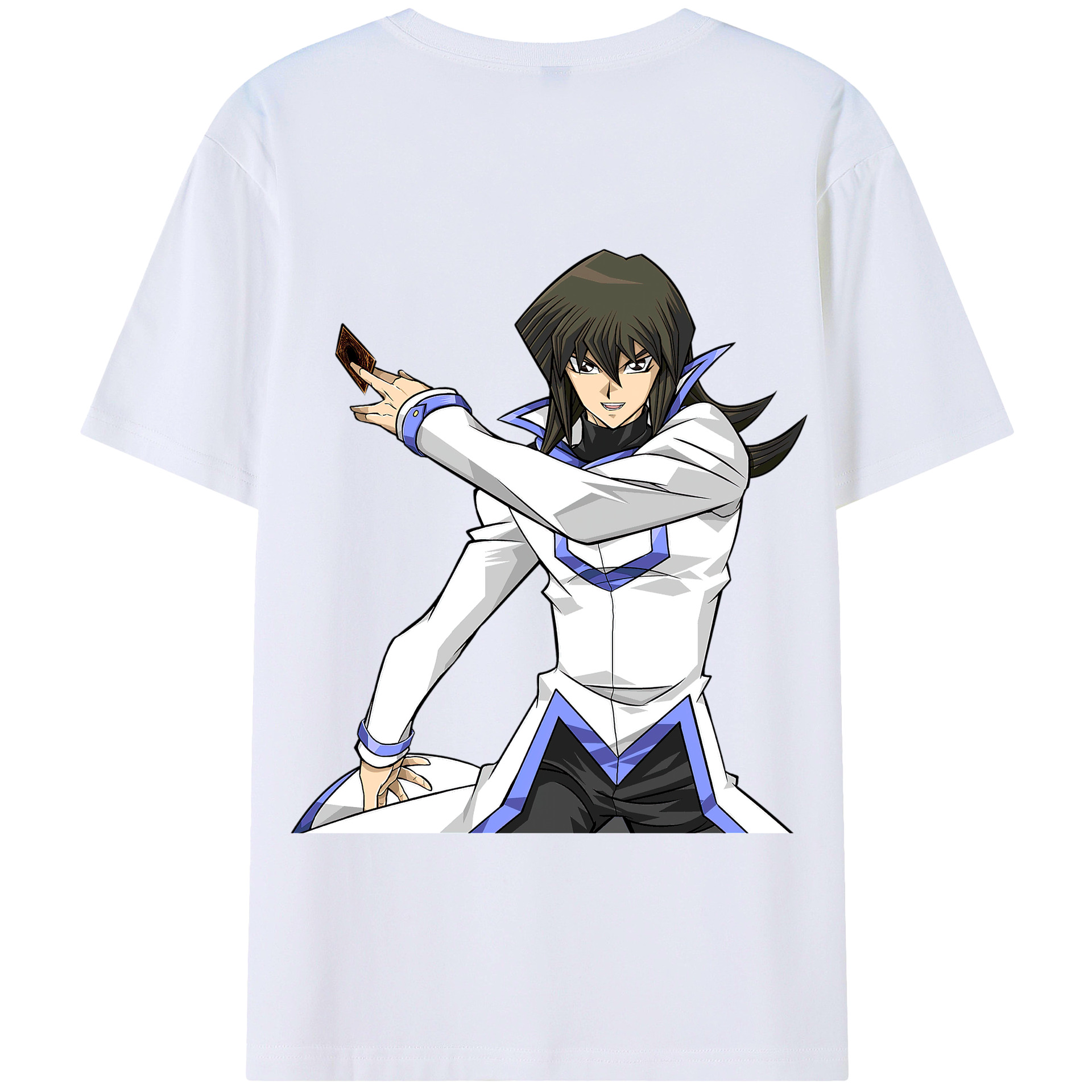 （画像用） 遊☆戯☆王 Yu-Gi-Oh! 綿100％半袖Tシャツ（背面プリント）