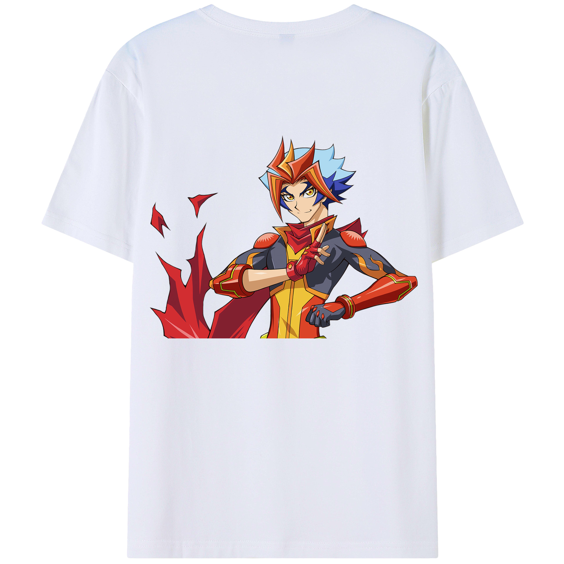 遊☆戯☆王 Yu-Gi-Oh! 綿100％半袖Tシャツ（背面プリント）