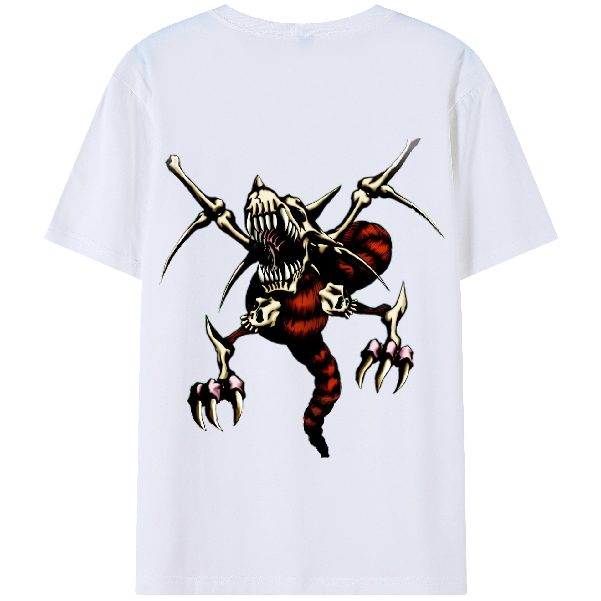 （画像用） 遊☆戯☆王 Yu-Gi-Oh! 綿100％半袖Tシャツ（背面プリント）