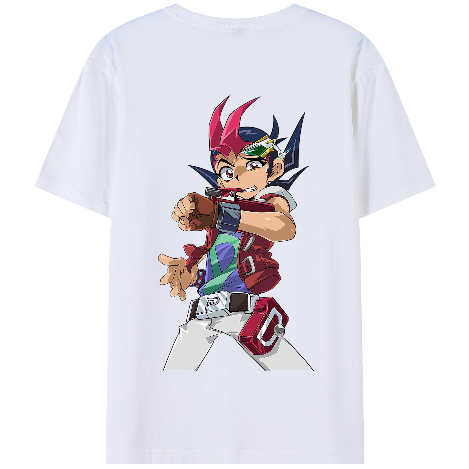 遊☆戯☆王 Yu-Gi-Oh! 綿100％半袖Tシャツ（背面プリント）