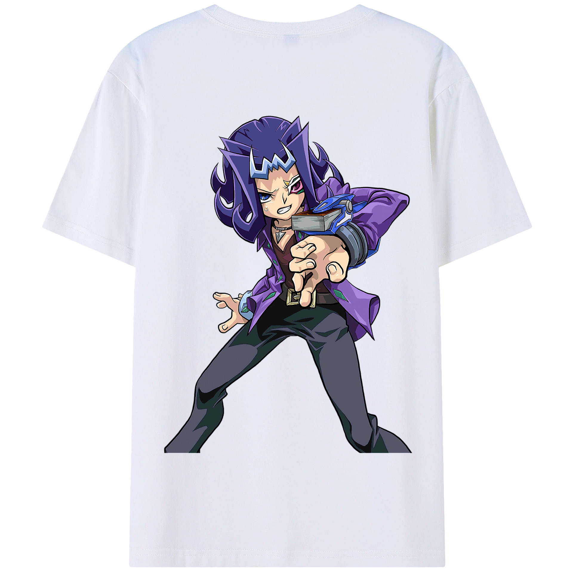 遊☆戯☆王 Yu-Gi-Oh! 綿100％半袖Tシャツ（背面プリント）