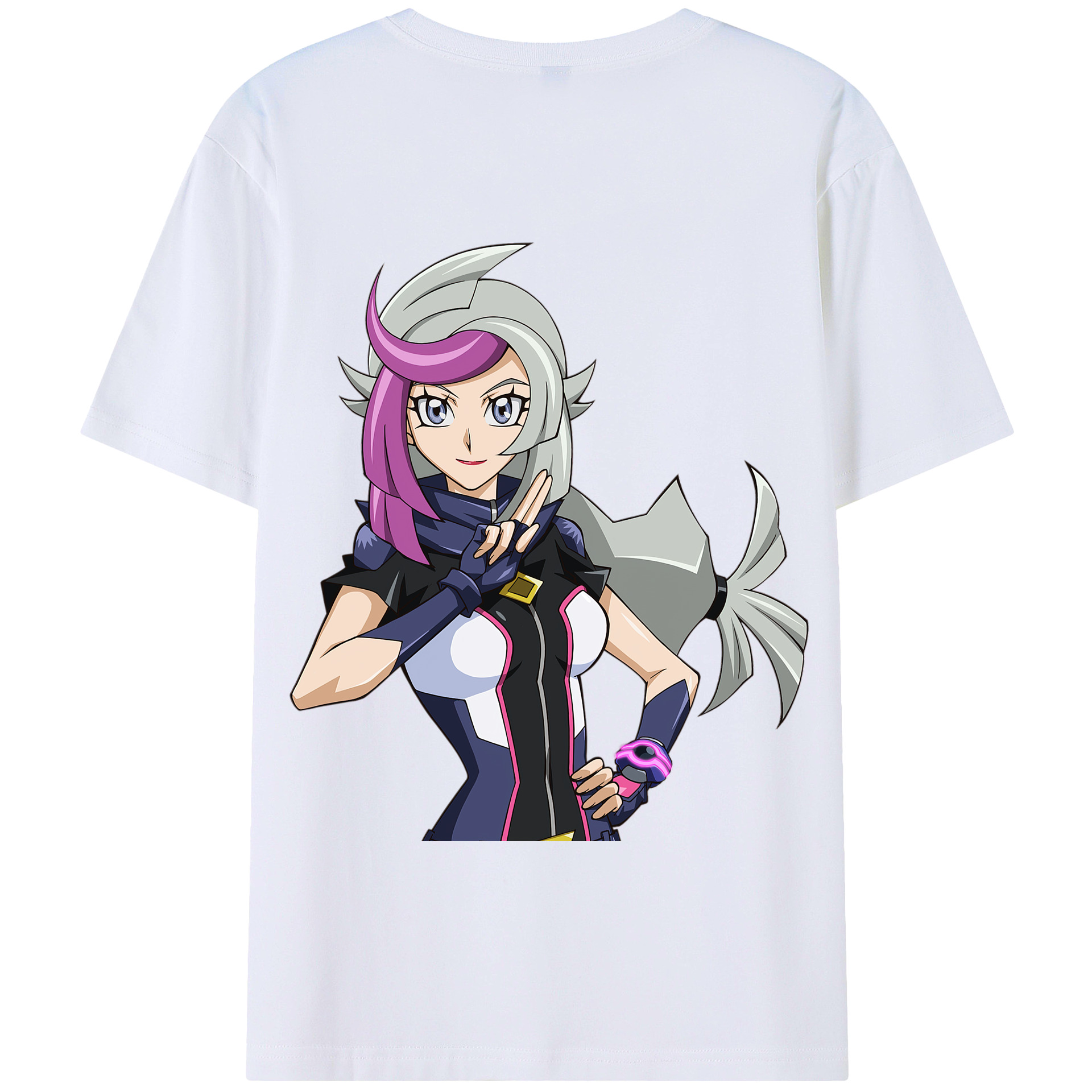 （画像用） 遊☆戯☆王 Yu-Gi-Oh! 綿100％半袖Tシャツ（背面プリント）