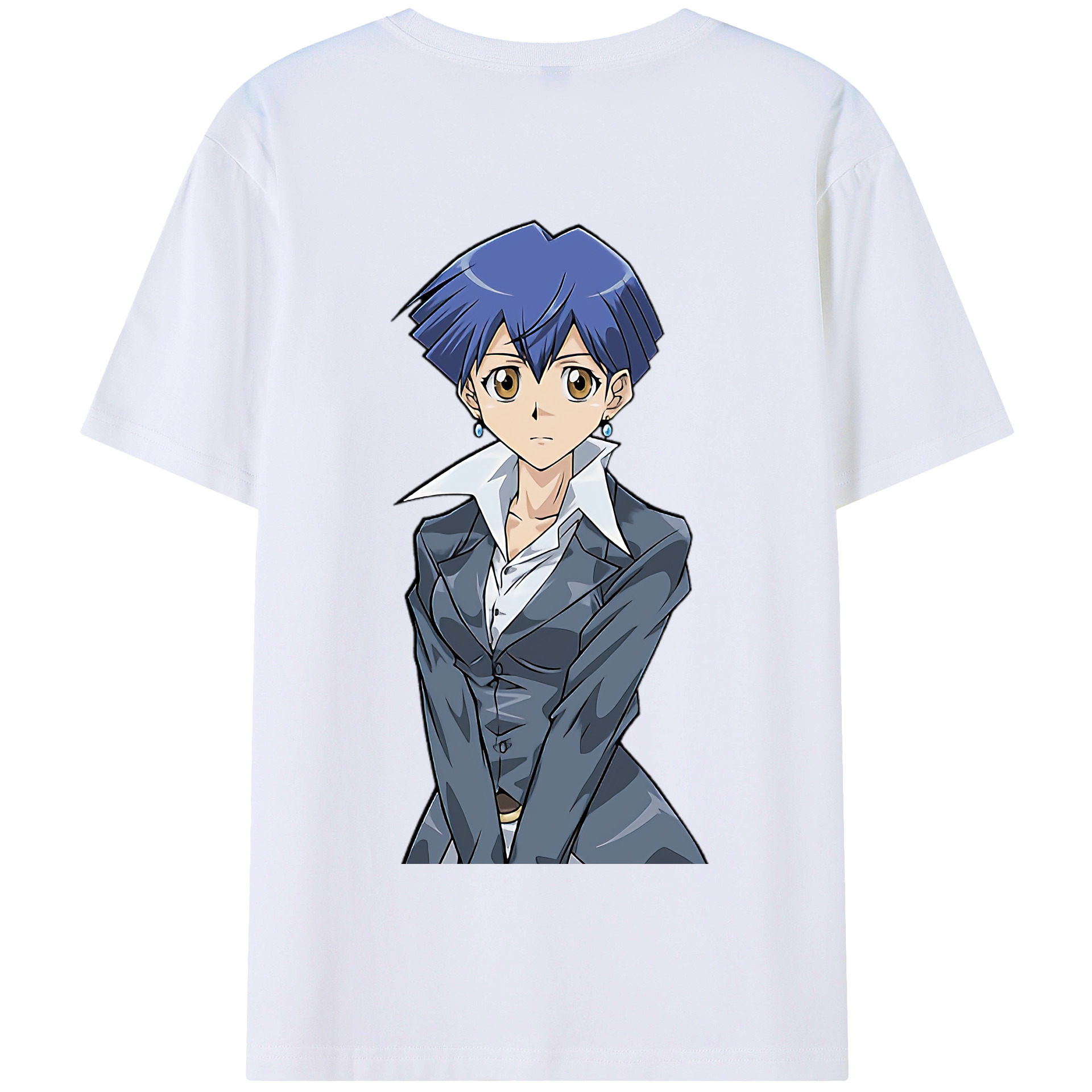 遊☆戯☆王 Yu-Gi-Oh! 綿100%半袖Tシャツ(背面プリント) 遊☆戯☆王 Yu-Gi-Oh! 綿100%半袖Tシャツ(背面プリント)
