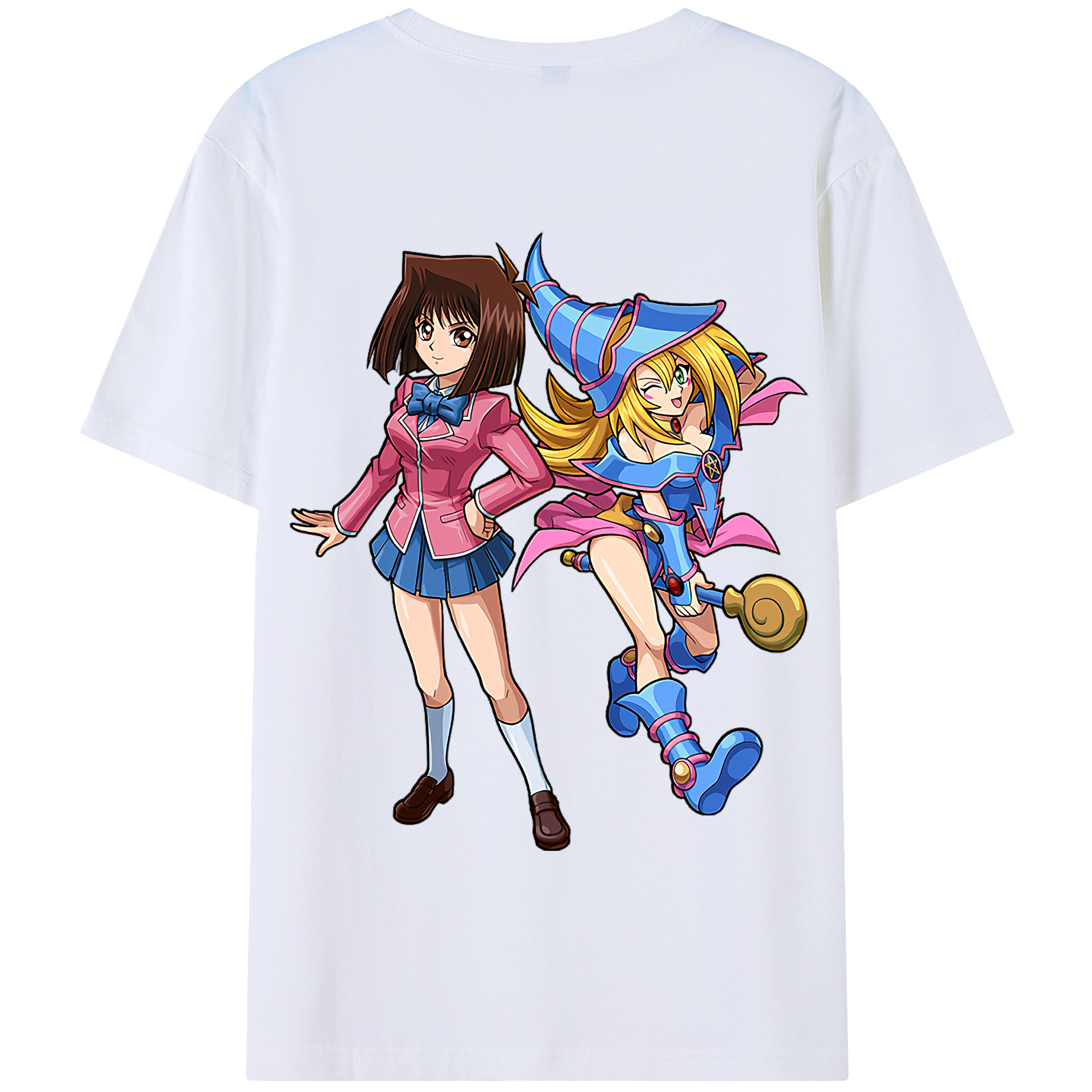 （画像用） 遊☆戯☆王 Yu-Gi-Oh! 綿100％半袖Tシャツ（背面プリント）