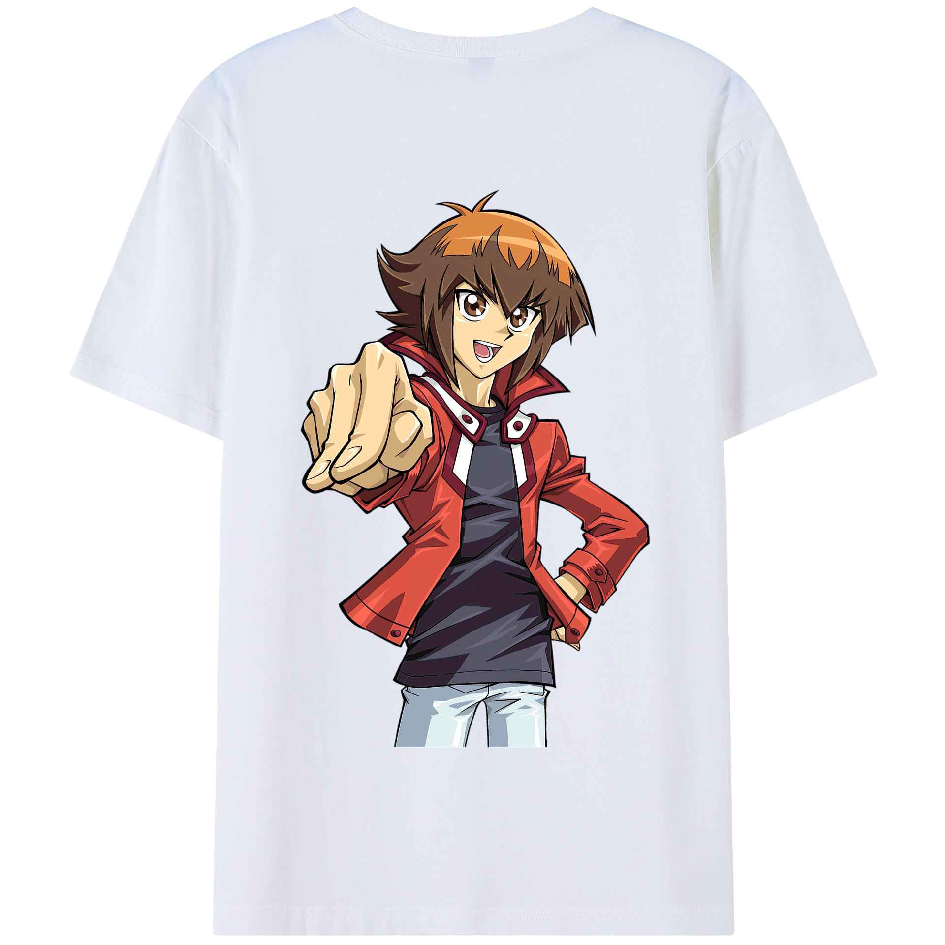 遊☆戯☆王 Yu-Gi-Oh! 綿100％半袖Tシャツ（背面プリント）