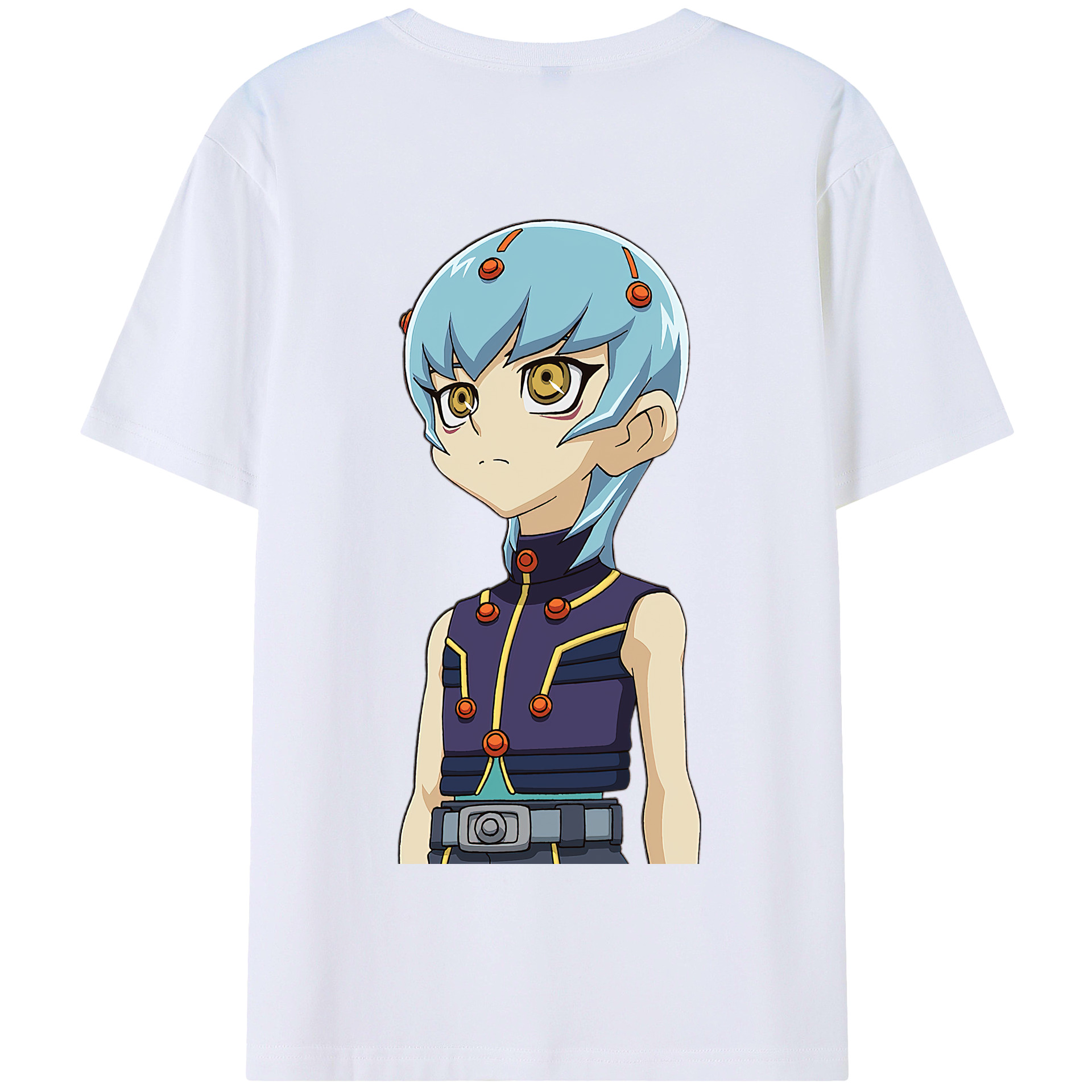 （画像用） 遊☆戯☆王 Yu-Gi-Oh! 綿100％半袖Tシャツ（背面プリント）
