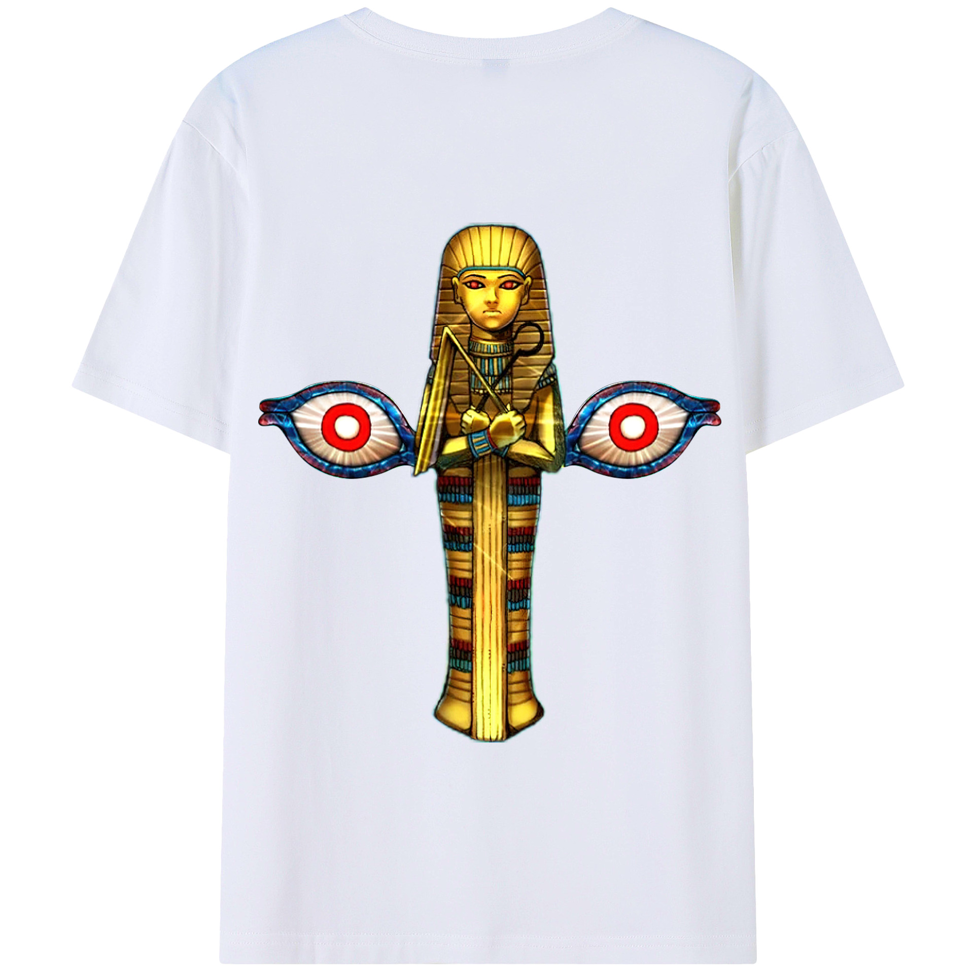 遊☆戯☆王 Yu-Gi-Oh! 綿100％半袖Tシャツ（背面プリント）