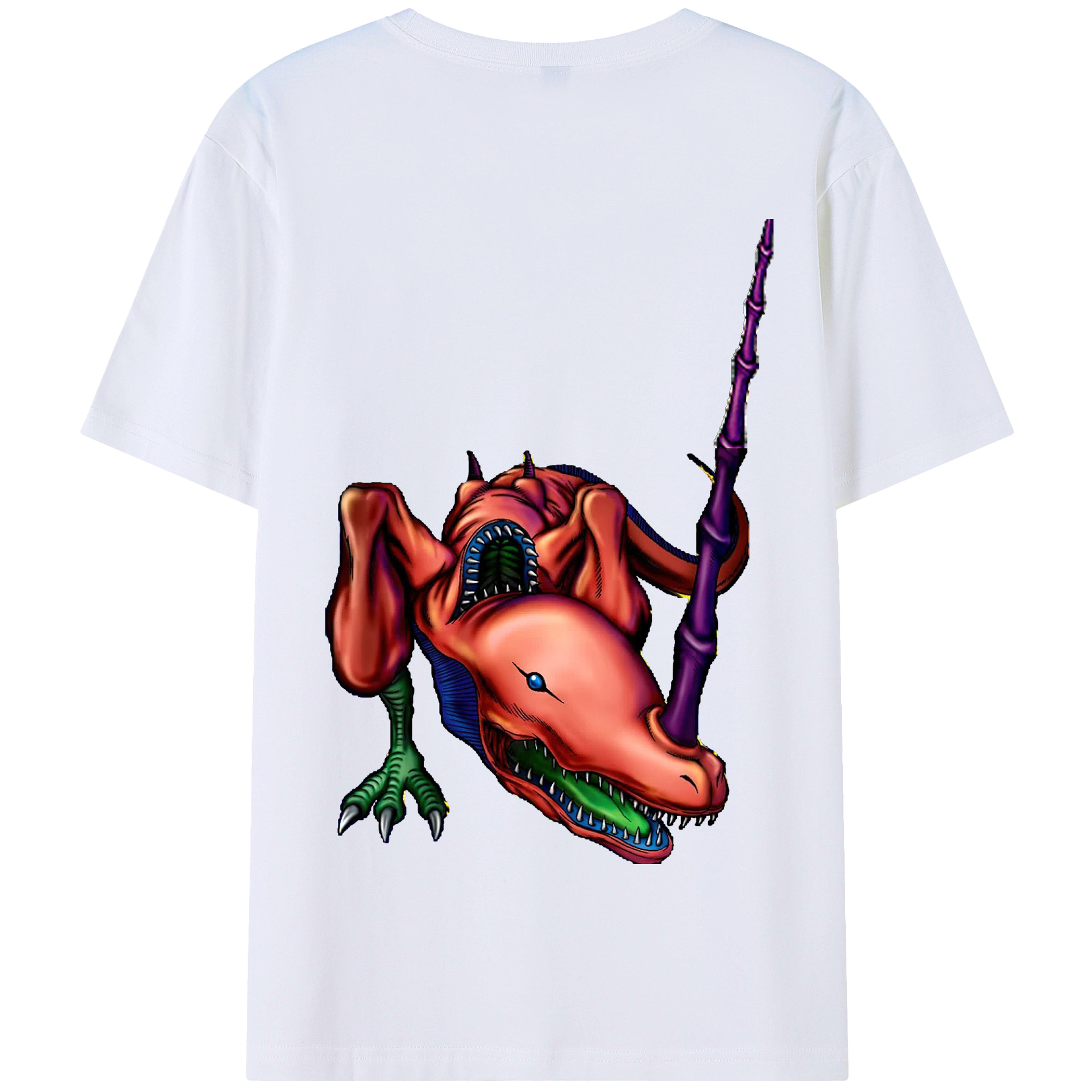 遊☆戯☆王 Yu-Gi-Oh! 綿100％半袖Tシャツ（背面プリント）