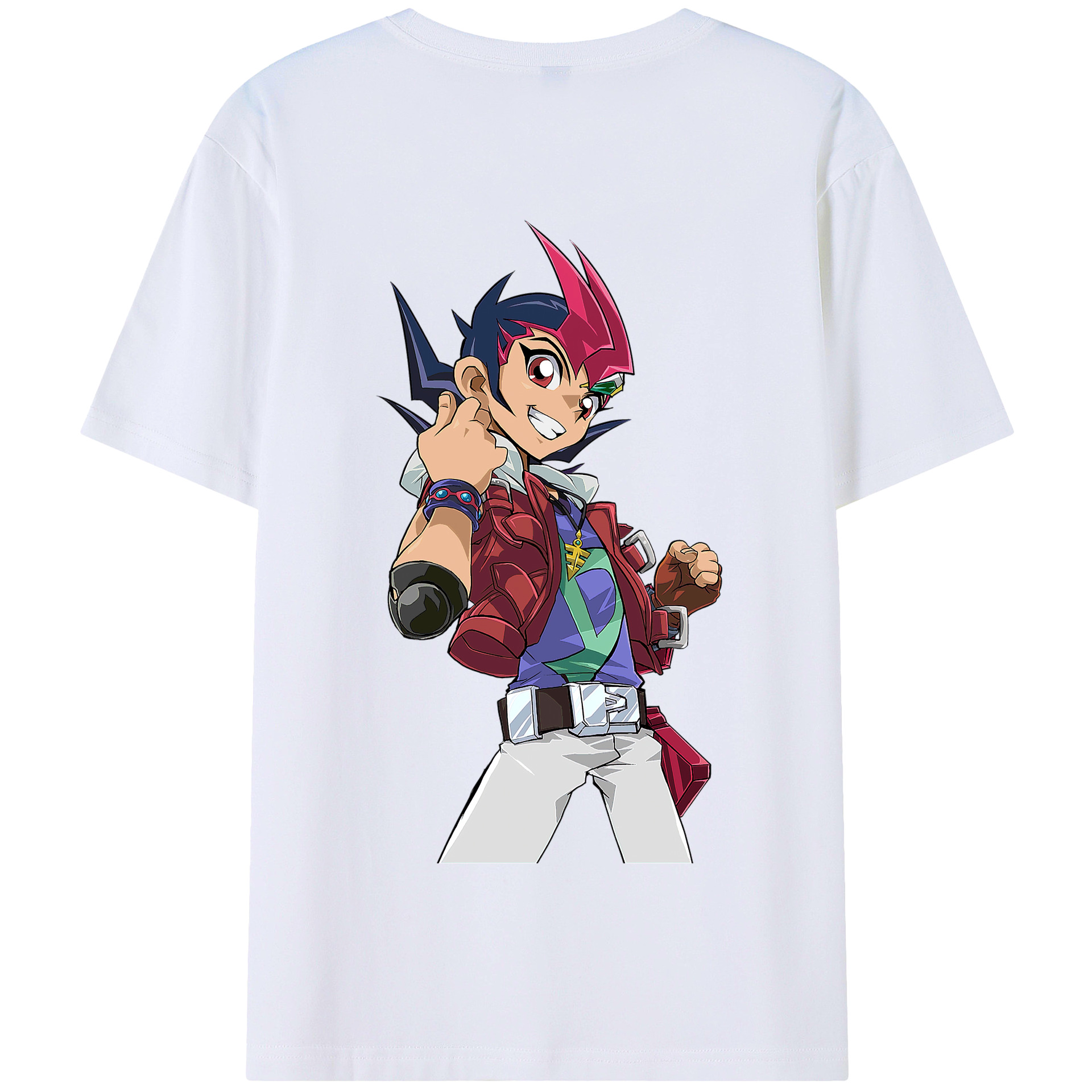 遊☆戯☆王 Yu-Gi-Oh! 綿100％半袖Tシャツ（背面プリント）