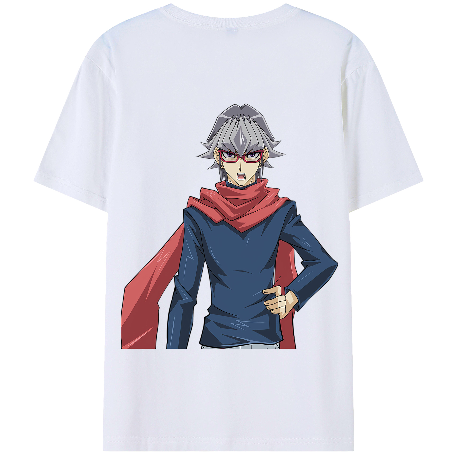 遊☆戯☆王 Yu-Gi-Oh! 綿100%半袖Tシャツ(背面プリント) 遊☆戯☆王 Yu-Gi-Oh! 綿100%半袖Tシャツ(背面プリント)