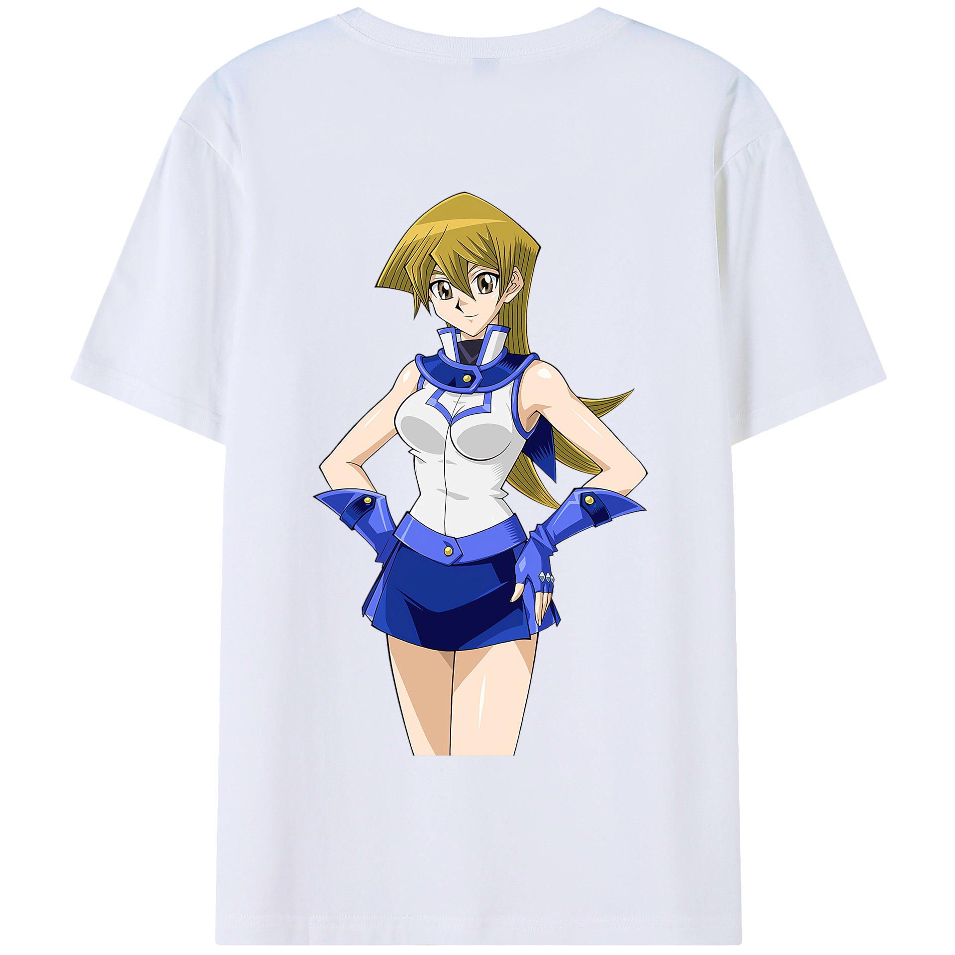 遊☆戯☆王 Yu-Gi-Oh! 綿100%半袖Tシャツ(背面プリント) 遊☆戯☆王 Yu-Gi-Oh! 綿100%半袖Tシャツ(背面プリント)