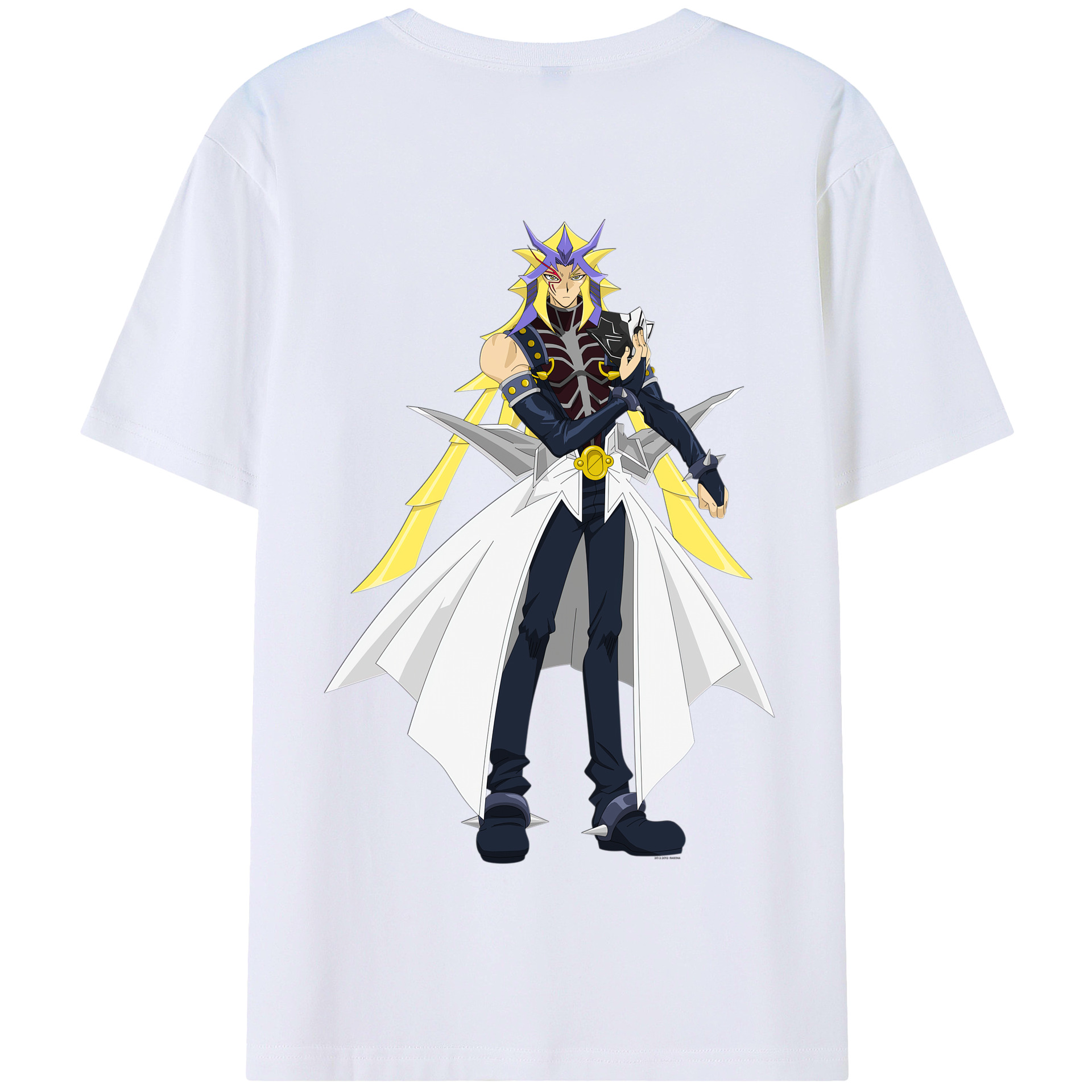 遊☆戯☆王 Yu-Gi-Oh! 綿100％半袖Tシャツ（背面プリント）