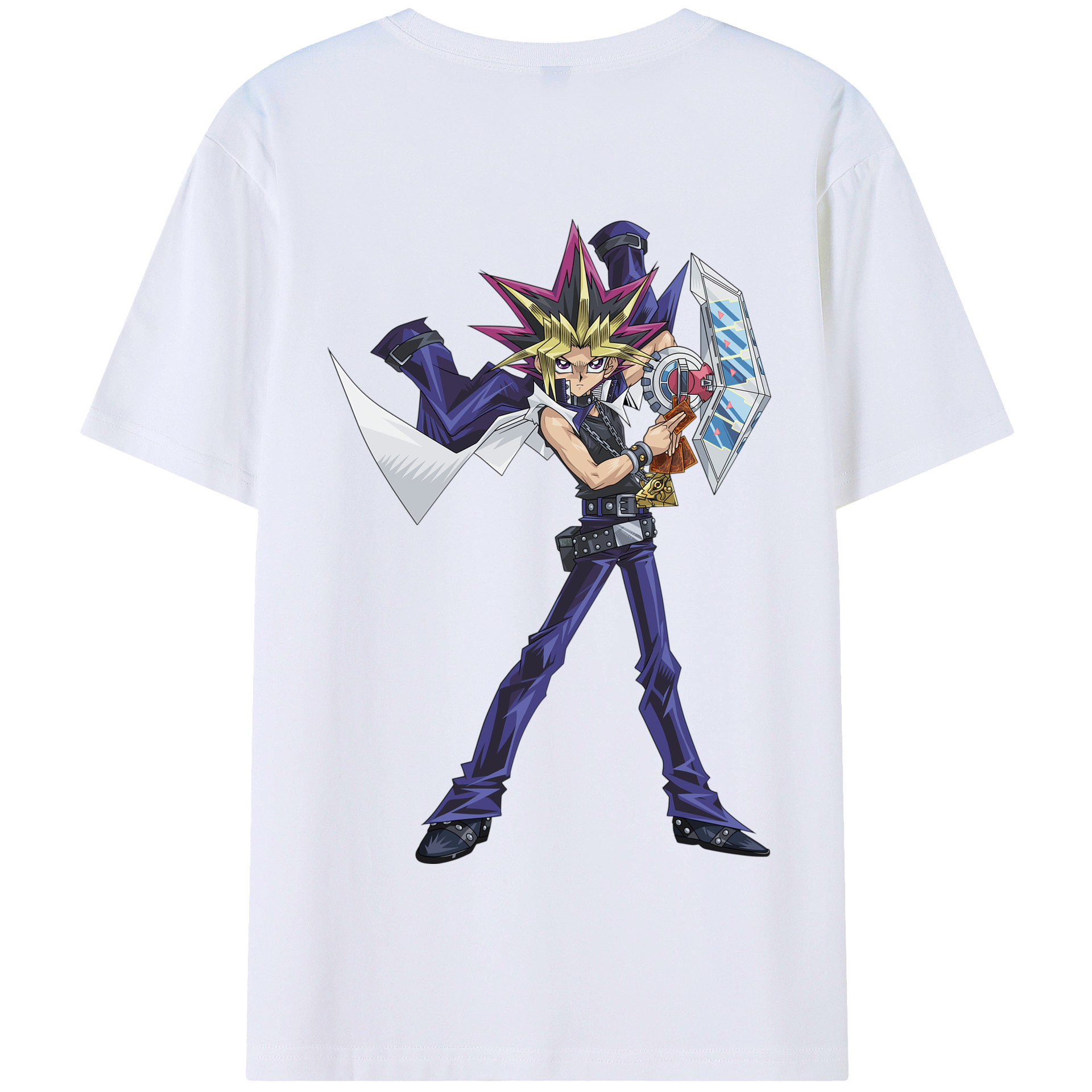 遊☆戯☆王 Yu-Gi-Oh! 綿100％半袖Tシャツ（背面プリント）