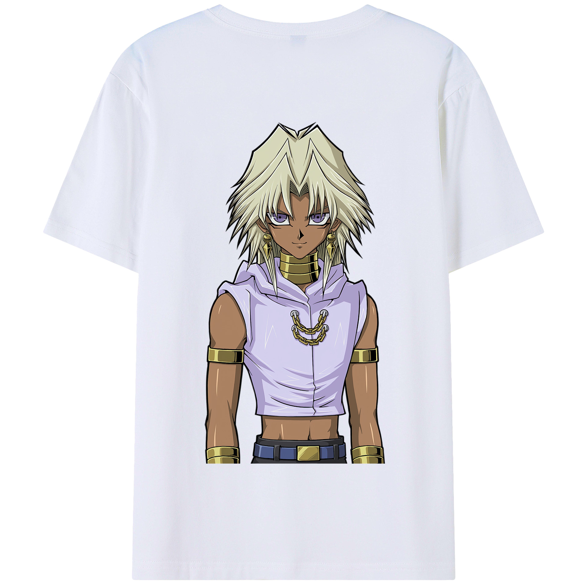 遊☆戯☆王 Yu-Gi-Oh! 綿100%半袖Tシャツ(背面プリント) 遊☆戯☆王 Yu-Gi-Oh! 綿100%半袖Tシャツ(背面プリント)