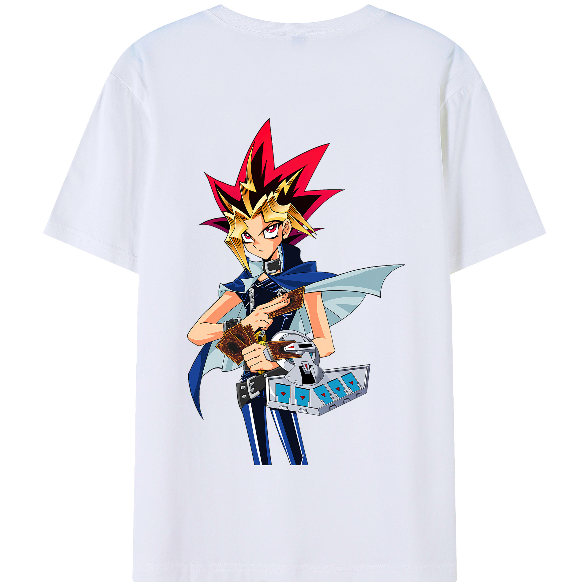 遊☆戯☆王 Yu-Gi-Oh! 綿100％半袖Tシャツ（背面プリント）