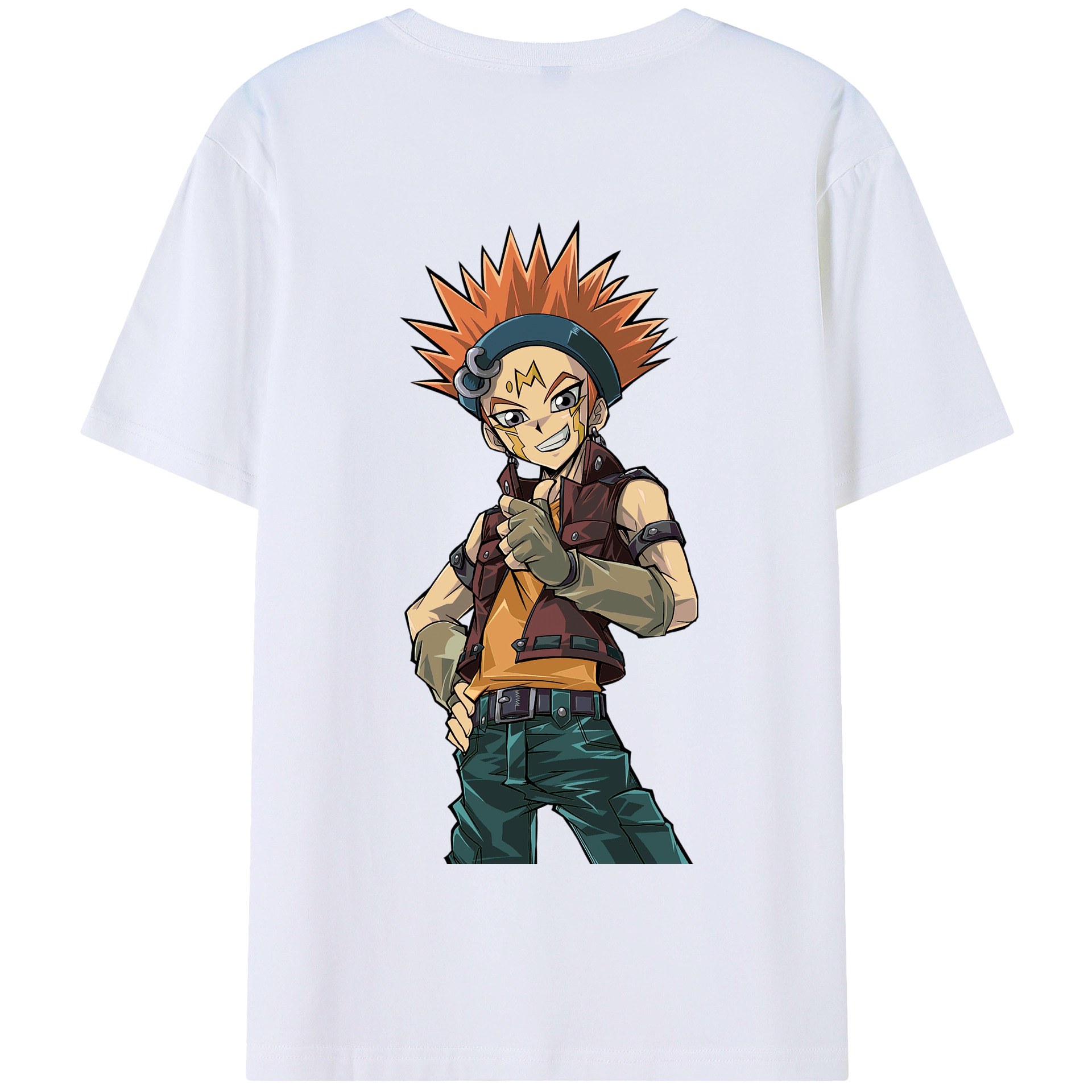 遊☆戯☆王 Yu-Gi-Oh! 綿100％半袖Tシャツ（背面プリント）